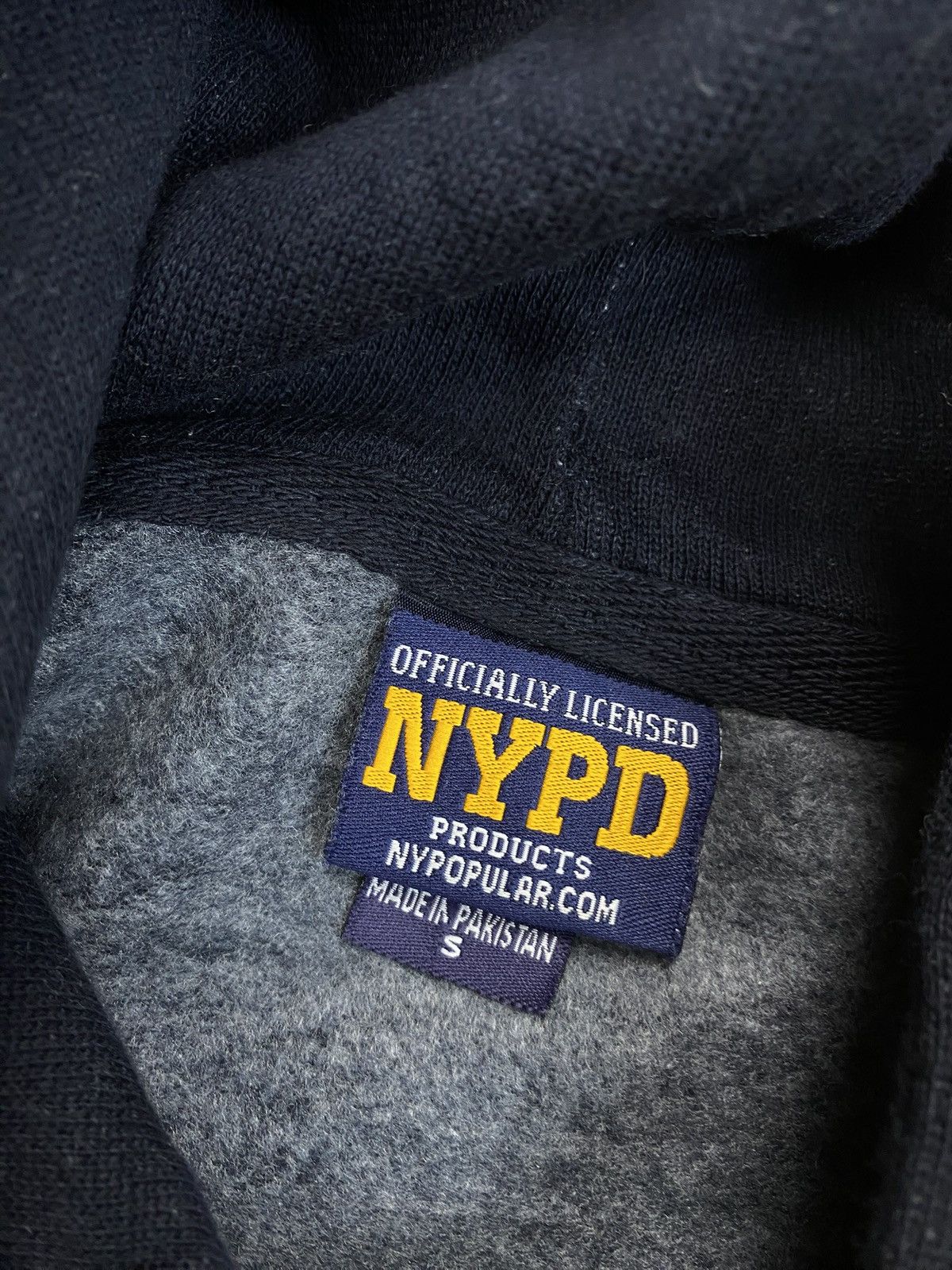 Vintage Vintage Hoodie Nypd USA boxy Streetwear Size US S / EU 44-46 / 1 - 9 Thumbnail