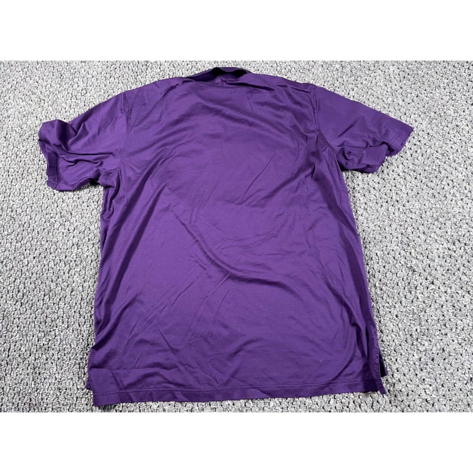 Peter Millar Peter Millar Shirt Adult XL Purple Cotton Polo Golf Preppy Classic Mens Size US XL / EU 56 / 4 - 2 Thumbnail