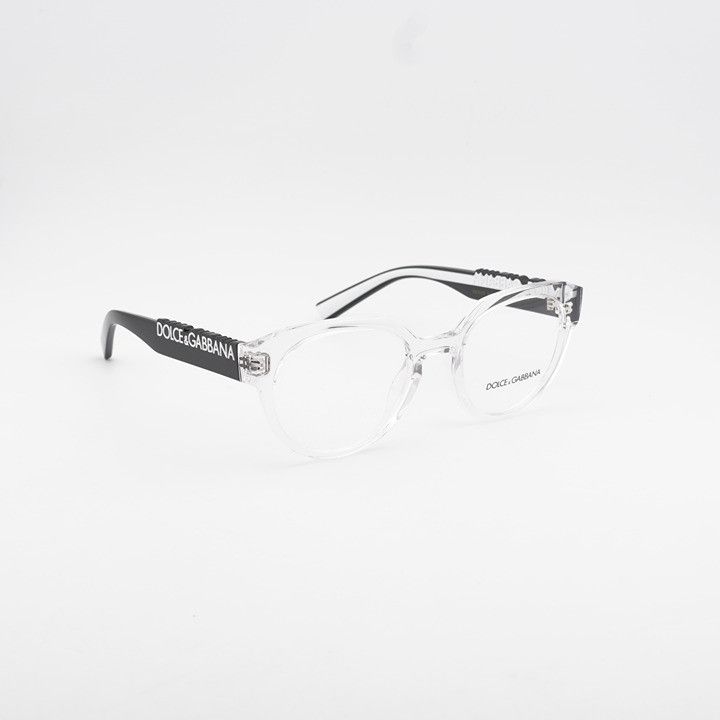 Dolce & Gabbana Dolce & Gabbana DG5113 3133 Eyeglasses Square Crystal 53mm Size ONE SIZE - 4 Thumbnail