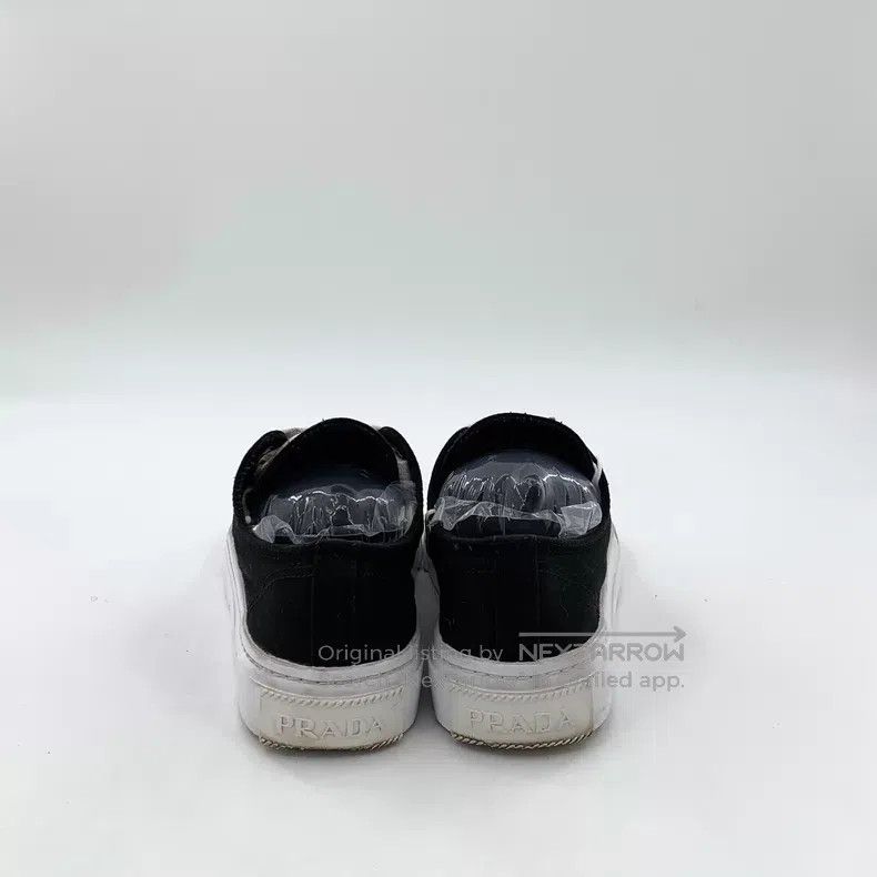 Prada Prada Colour-matched lace-up thick-soled casual shoes Size US 4.5 / IT 34.5 - 4 Thumbnail