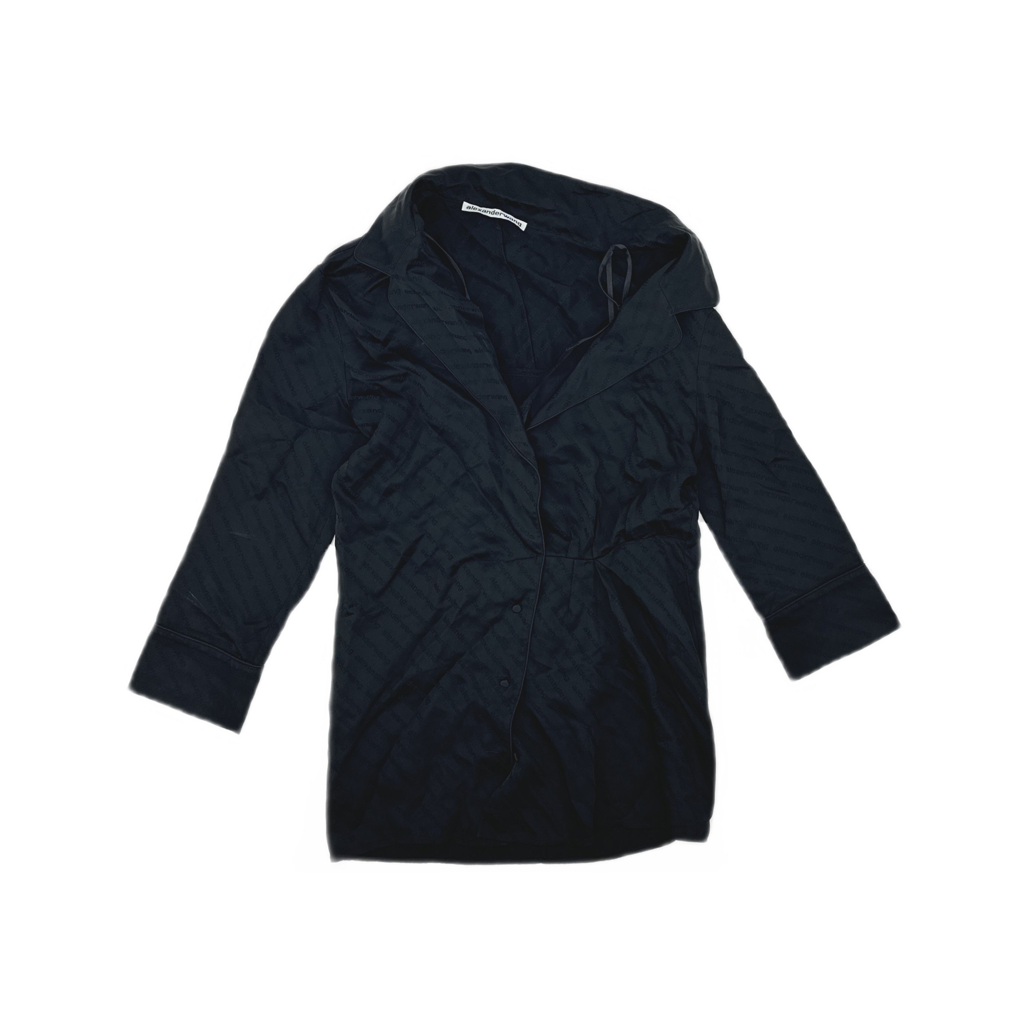 Alexander Wang Alexander Wang Monogram Shirt Dress Size 2 Size XS / US 0-2 / IT 36-38 - 1 Thumbnail