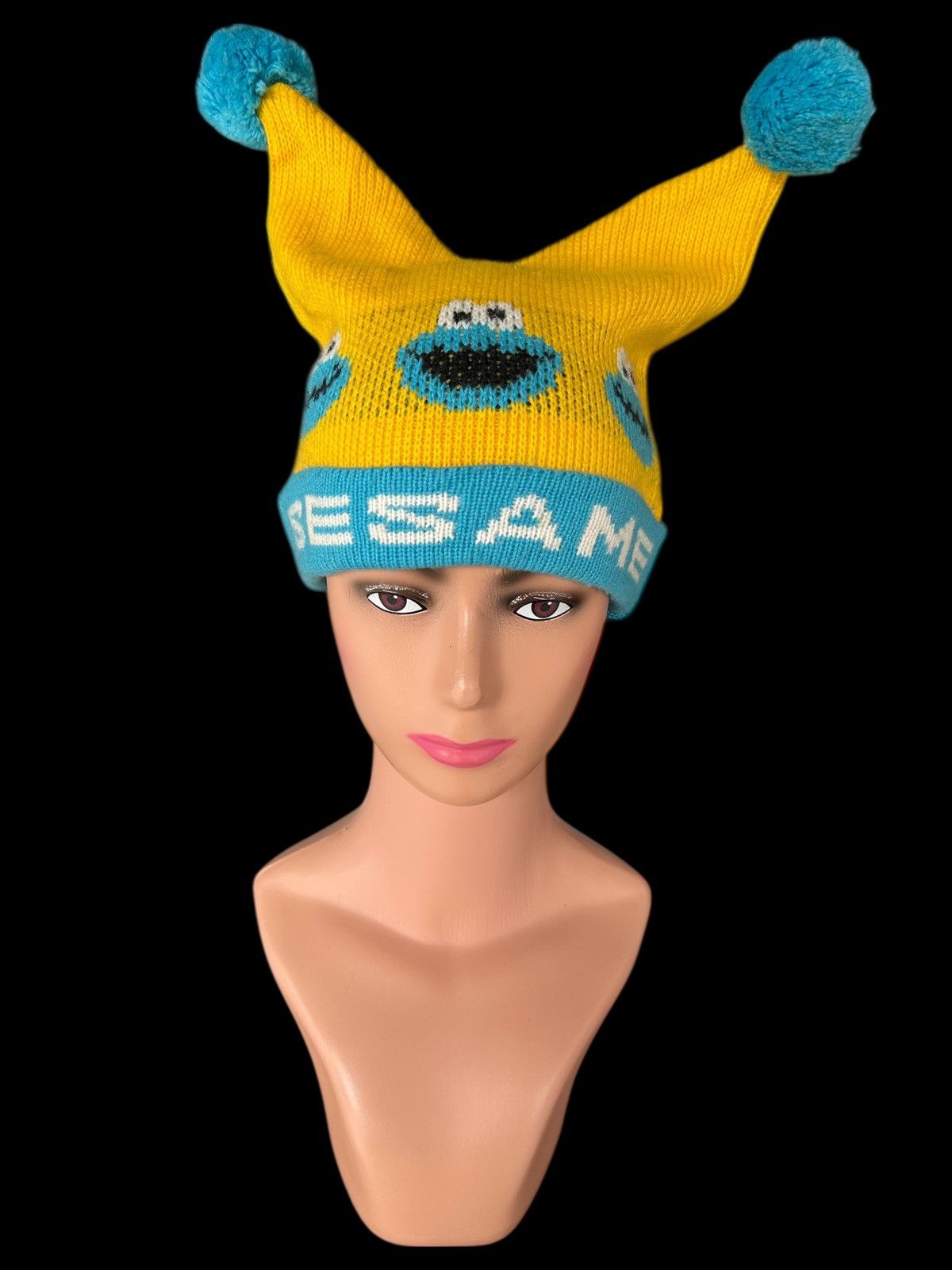 Kapital Vintage Sesame Street Horn Devil Beanie Hats Size ONE SIZE - 1 Thumbnail