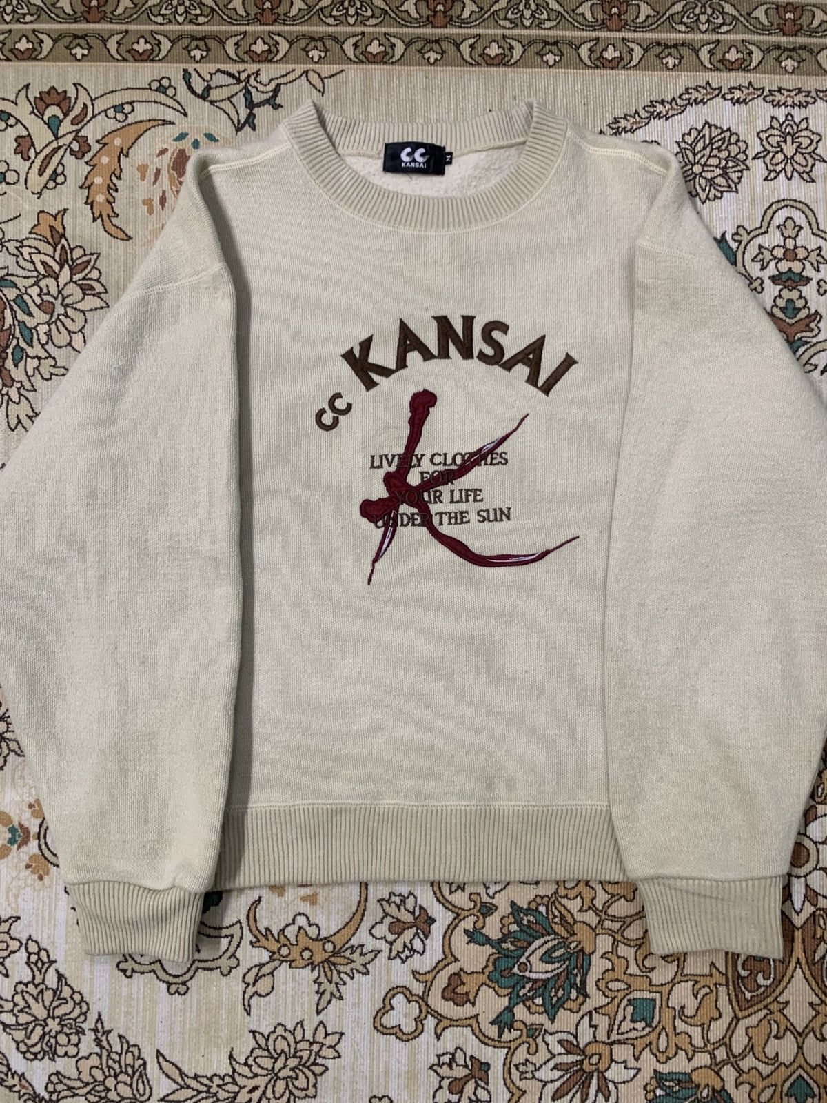 Kansai Yamamoto VINTAGE CC KANSAI SWEATSHIRT Size US M / EU 48-50 / 2 - 2 Thumbnail