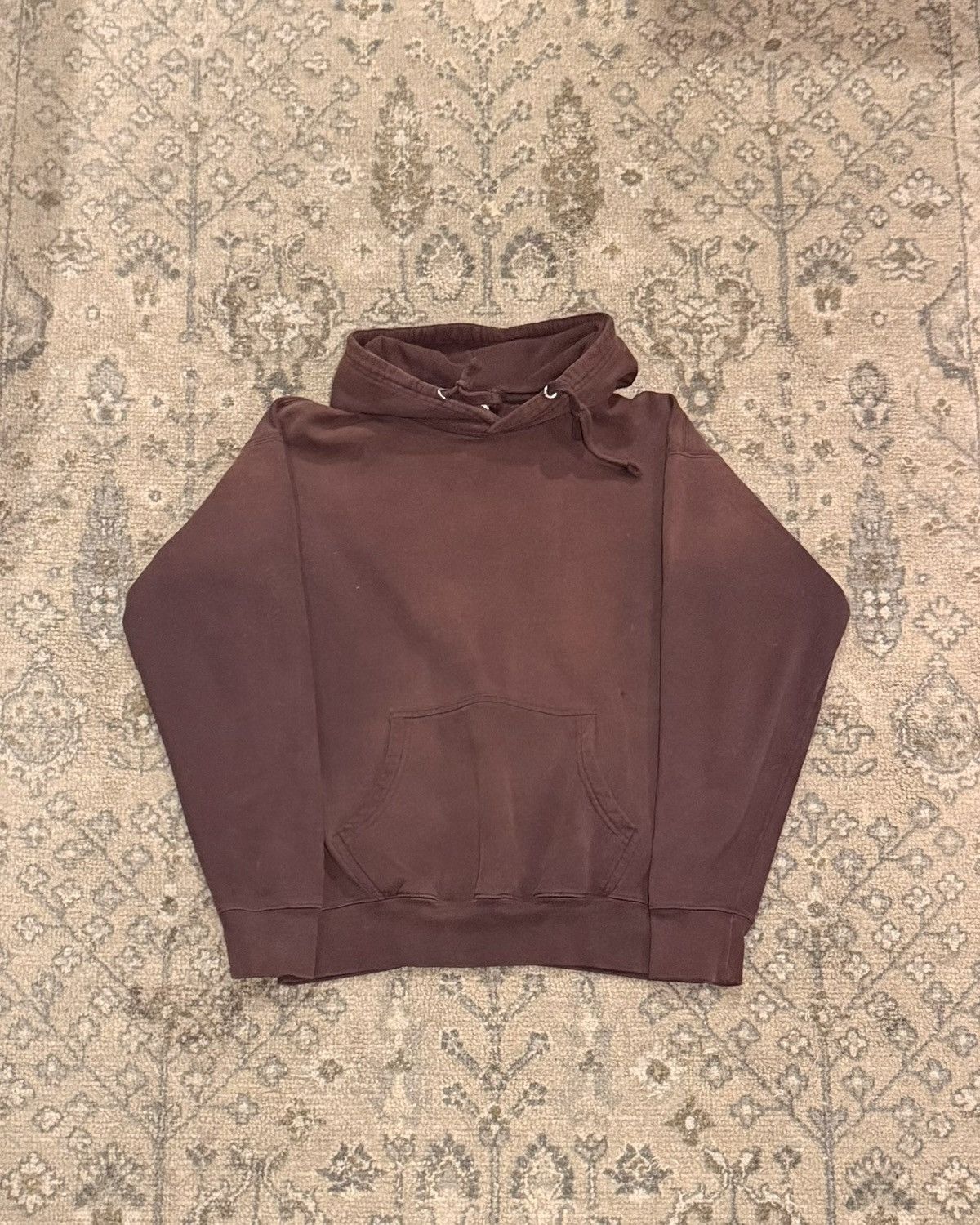 MOOJIMOOJIUS Moojimooji brown sun faded hoodie Size US M / EU 48-50 / 2 - 1 Thumbnail