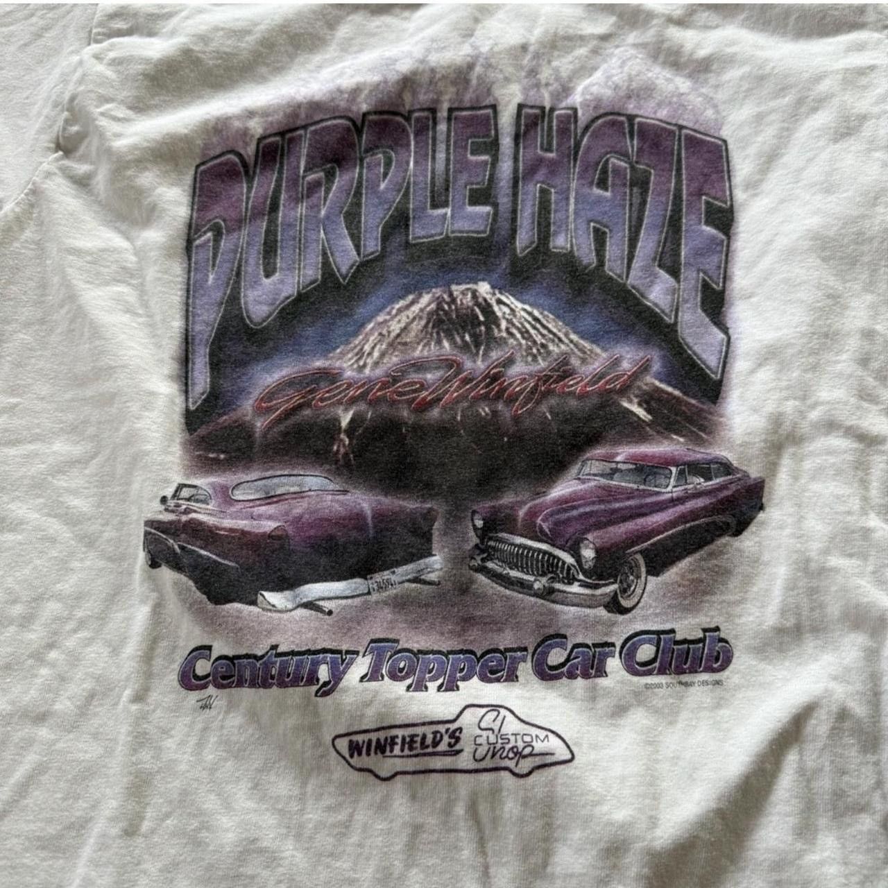 Other Vintage 2003 Purple Haze Car Club Tee Size US L / EU 52-54 / 3 - 2 Thumbnail