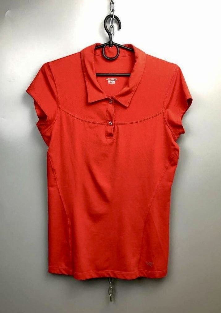 Arc'teryx Arc’teryx Women’s Red Polo Shirt Short Sleeve Size M Size M / US 6-8 / IT 42-44 - 1 Thumbnail