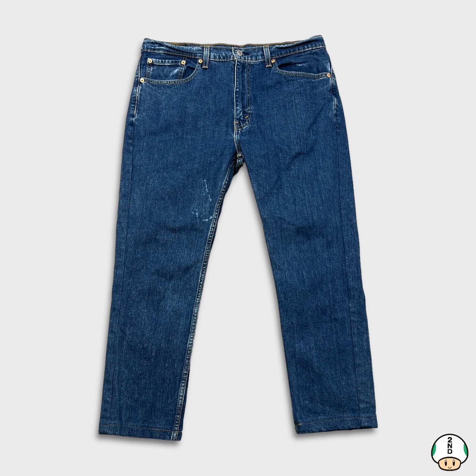 Levi's × Vintage Levi's 505 Jeans 36x26 Regular Fit Straight Leg Denim Pant Size US 36 / EU 52 - 1 Thumbnail
