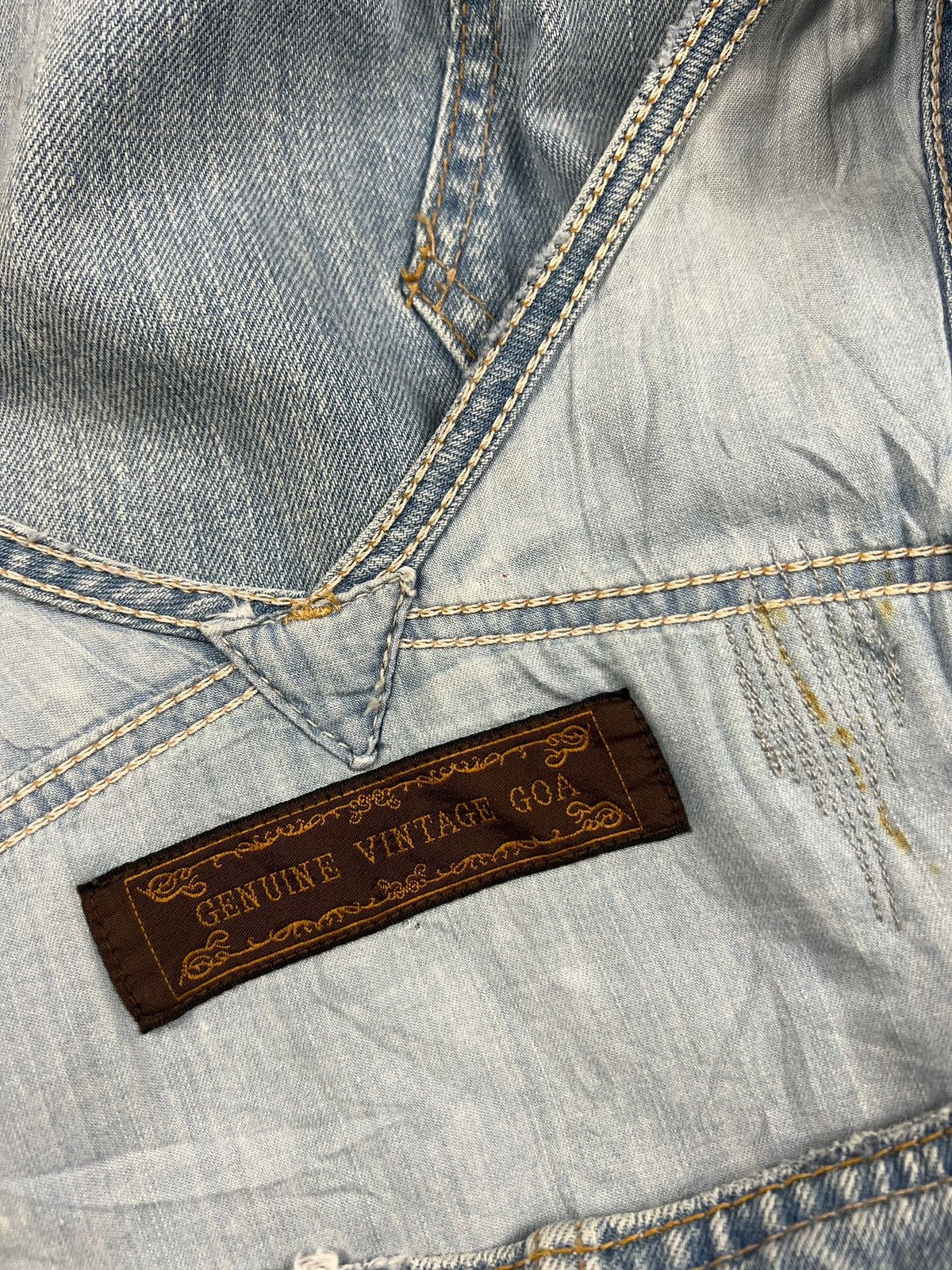 GOA 2000 GOA Denim Overall Dress Size M / US 6-8 / IT 42-44 - 12 Thumbnail