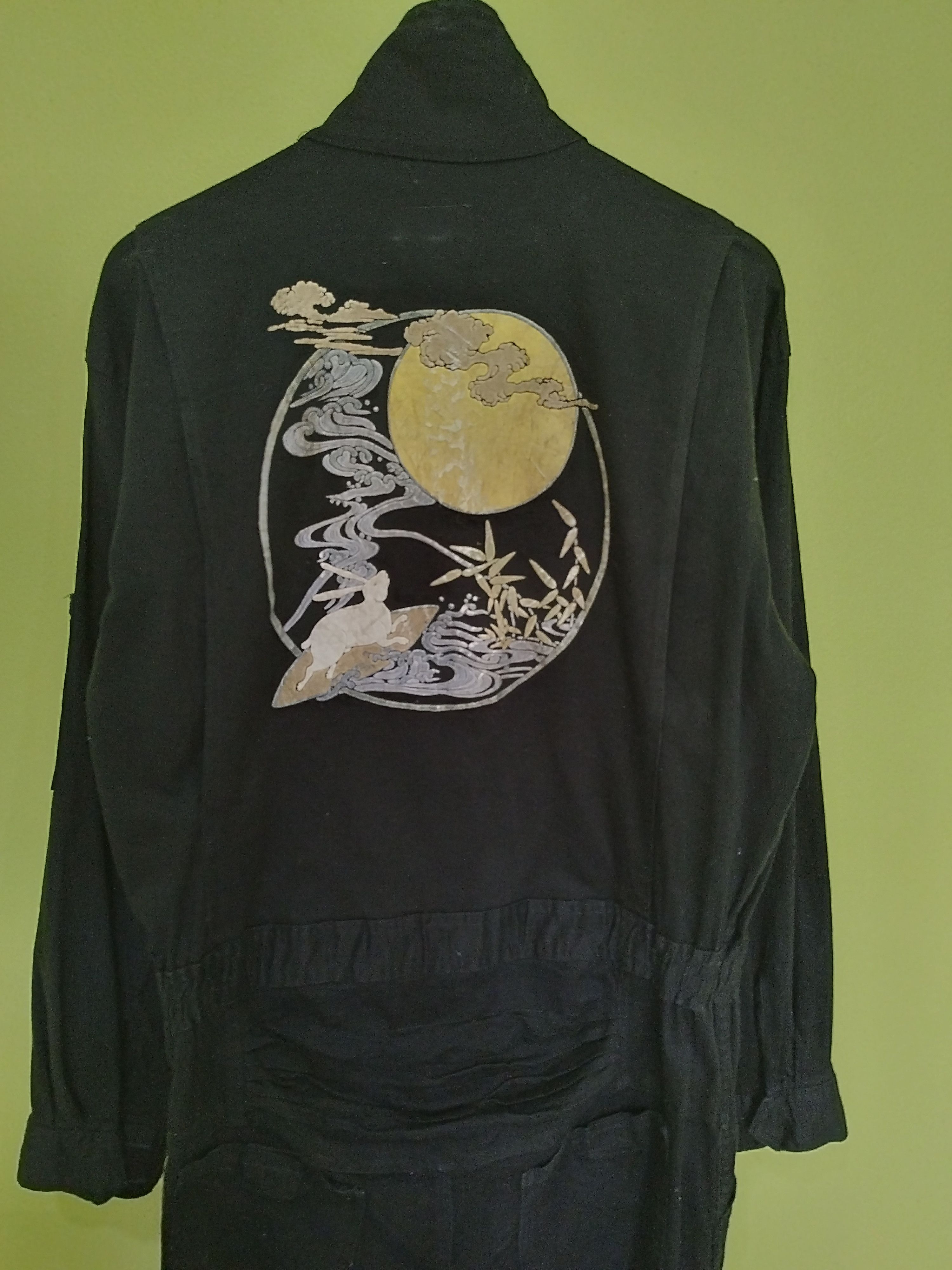 Vintage 🔥 Vintage Japanese sukajan coverall jacket embroidery Size US L / EU 52-54 / 3 - 2 Thumbnail