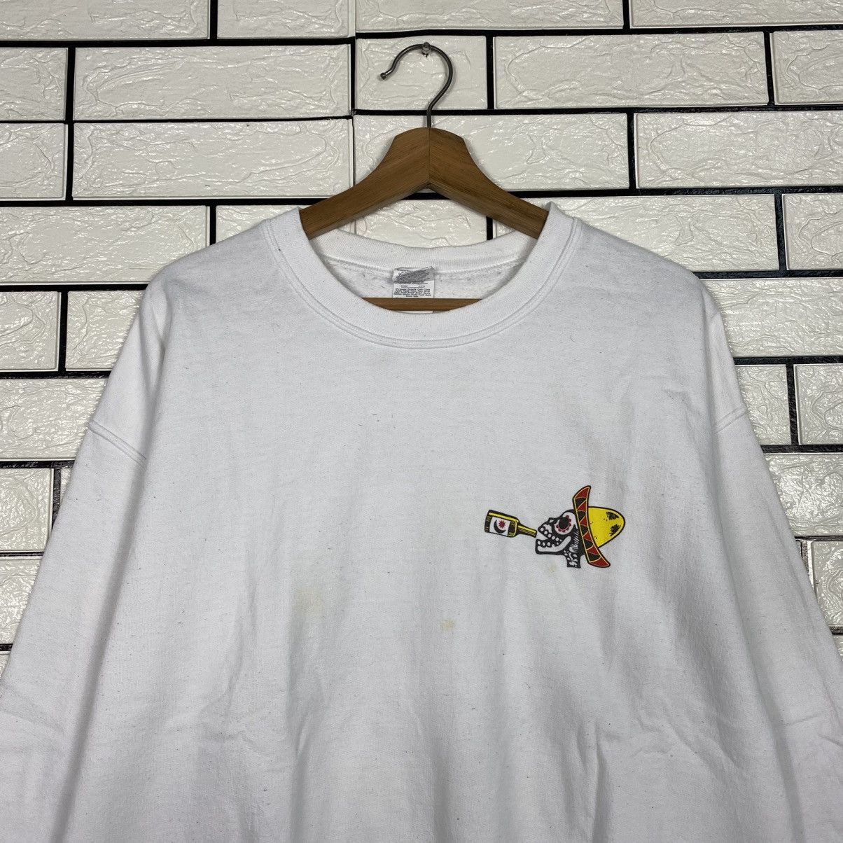 Japanese Brand 📌Vintage Sweatshirt Bones Big Logo Size US L / EU 52-54 / 3 - 4 Thumbnail