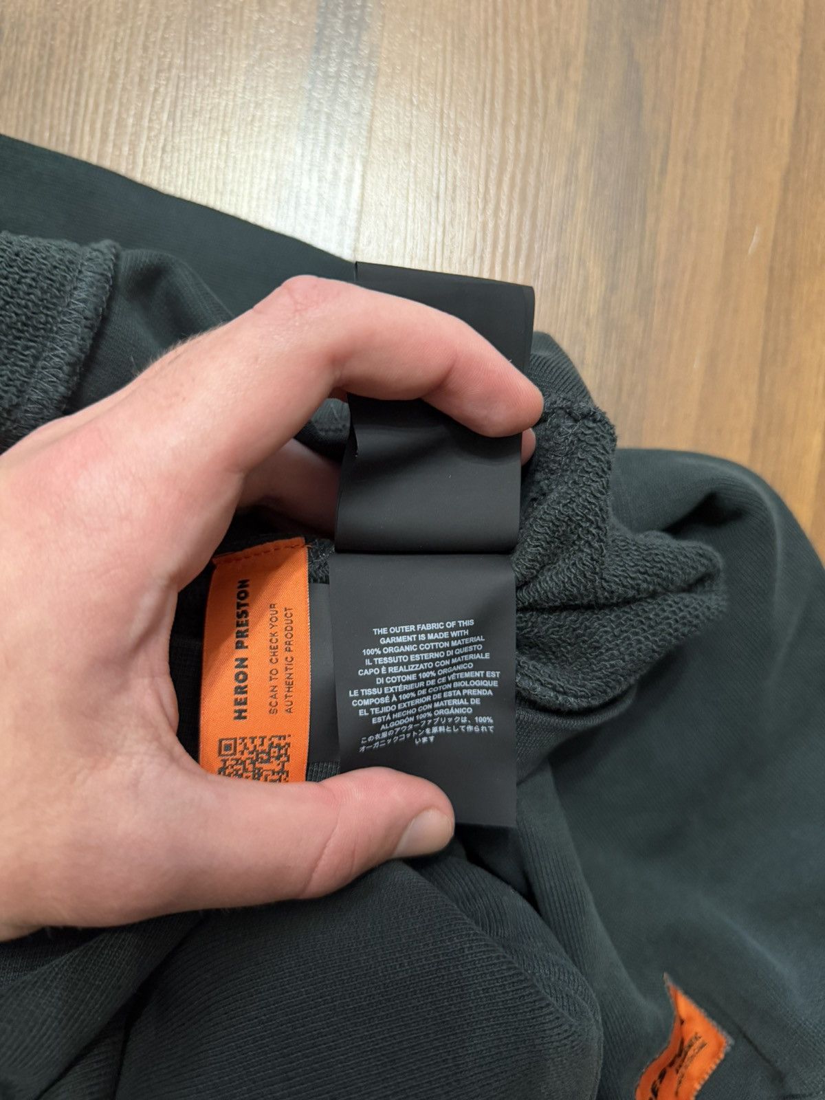 Heron Preston Heron Preston Black Purple Hoodie Size US L / EU 52-54 / 3 - 5 Thumbnail