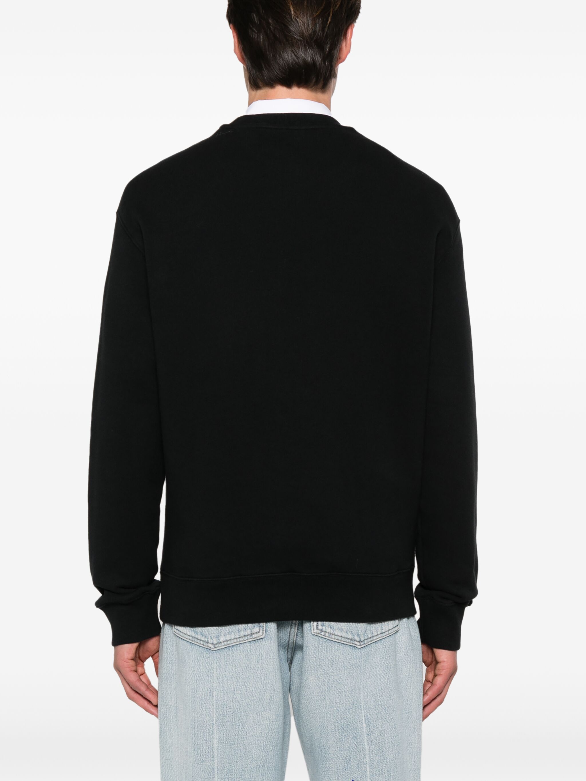 Maison Kitsune o1s22i1n1124 Speedy Fox Comfort Fit Sweatshirt in Black Size US M / EU 48-50 / 2 - 4 Thumbnail