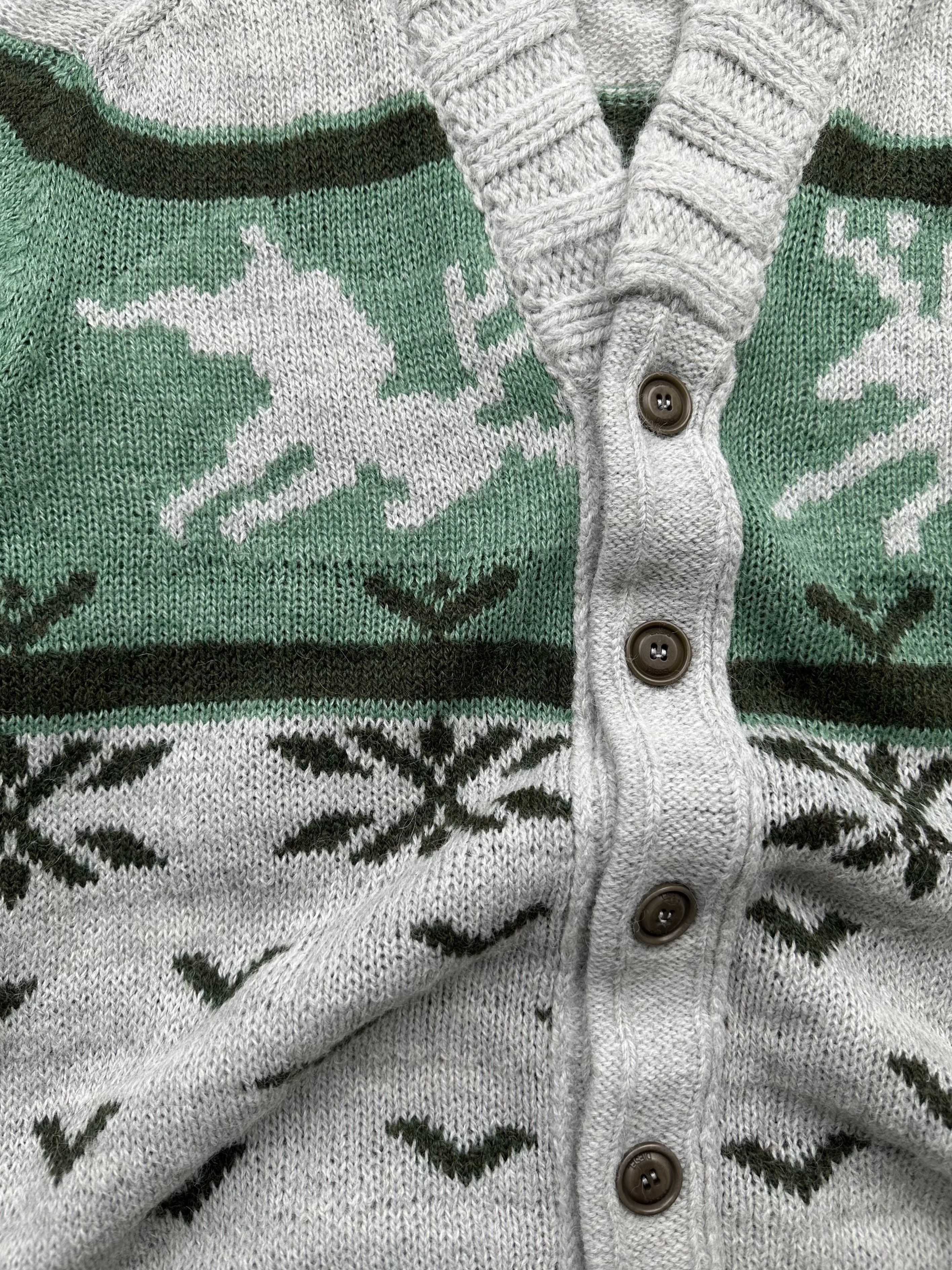 Diesel Diesel Vintage Knit Cardigan (B244) Size US L / EU 52-54 / 3 - 4 Thumbnail