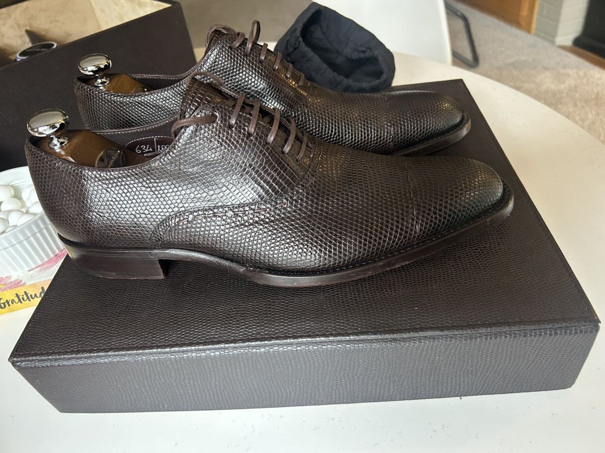 Ermenegildo Zegna Ermenegildo Zegna Goodyear-welted Oxford Size US 8.5 / EU 41-42 - 3 Thumbnail