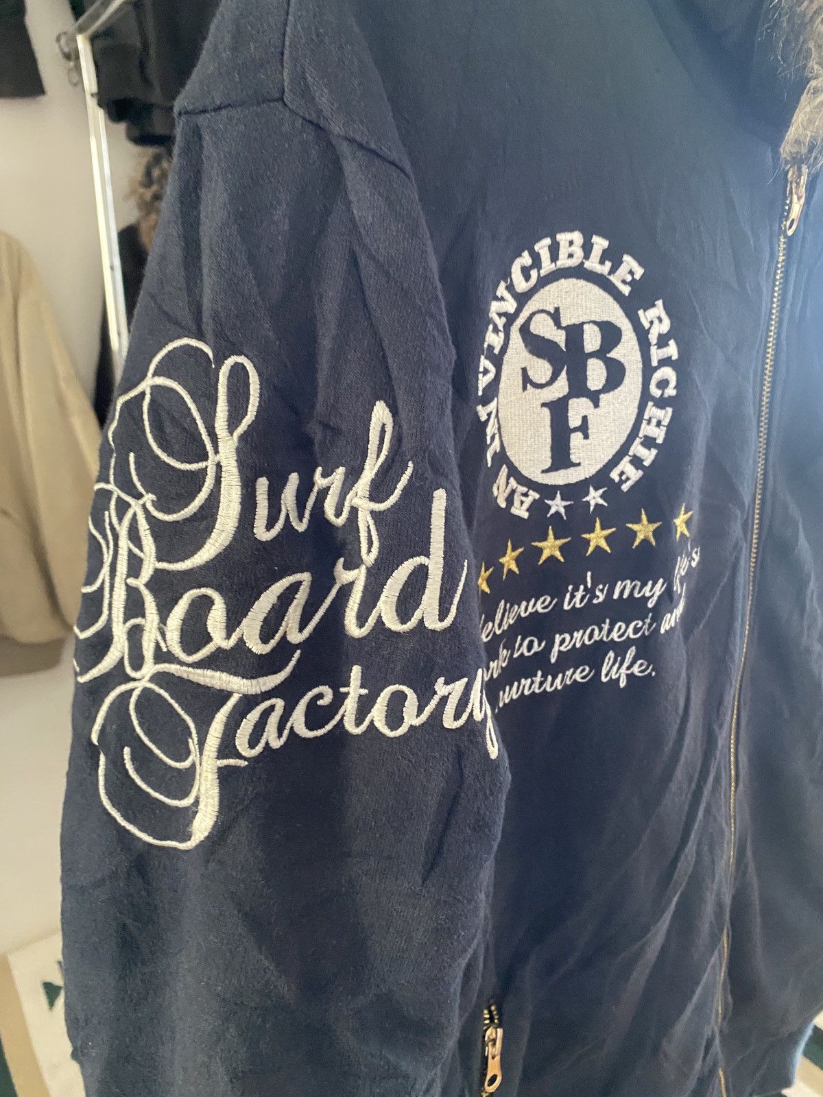 If Six Was Nine Japanese Surfboard Factory Zip Fur Hoodie Size US L / EU 52-54 / 3 - 5 Thumbnail