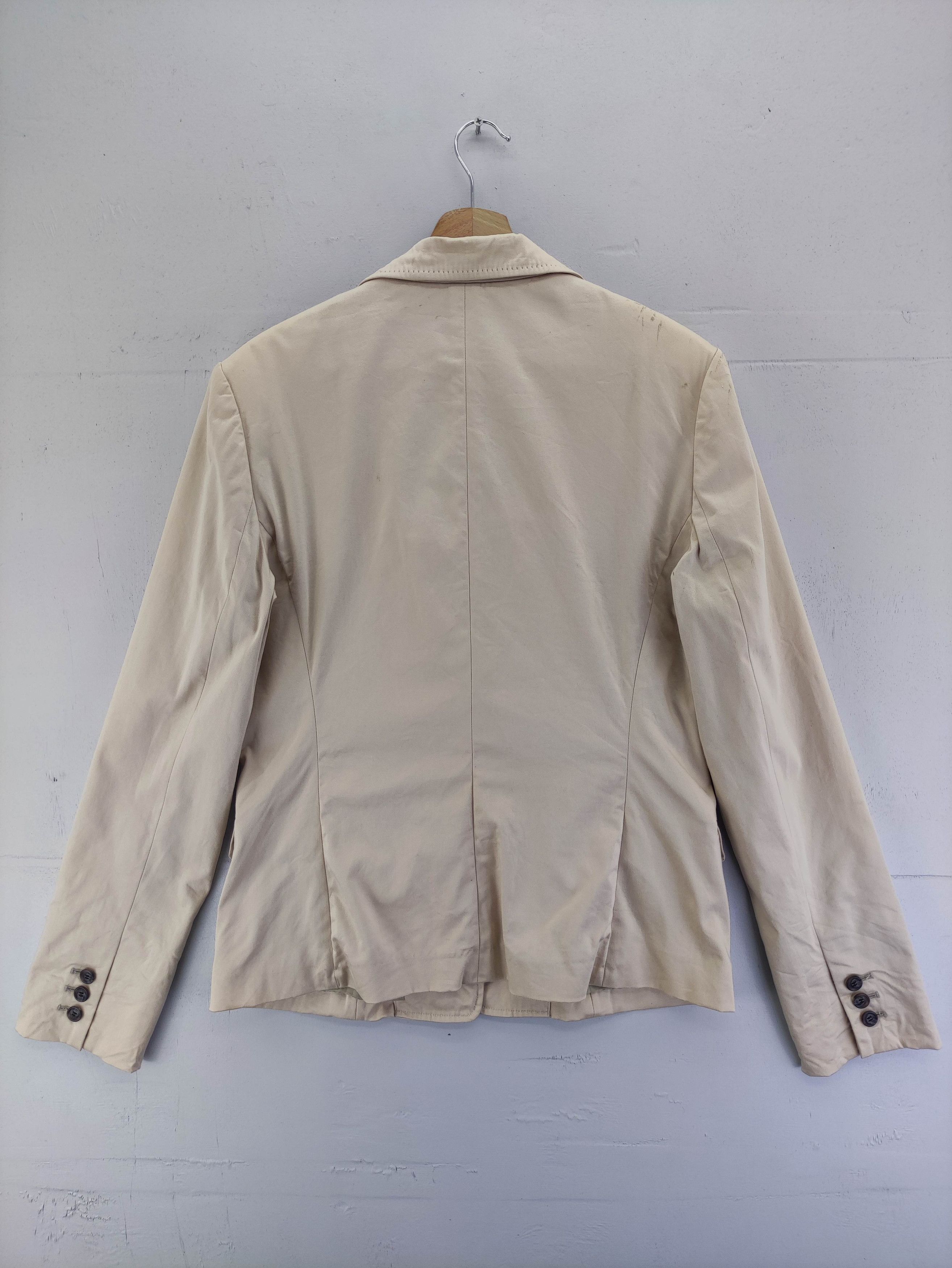 Yohji Yamamoto Vintage Ined By Yohji Yamamoto Coat Blazer Jacket Size S / US 4 / IT 40 - 9 Thumbnail