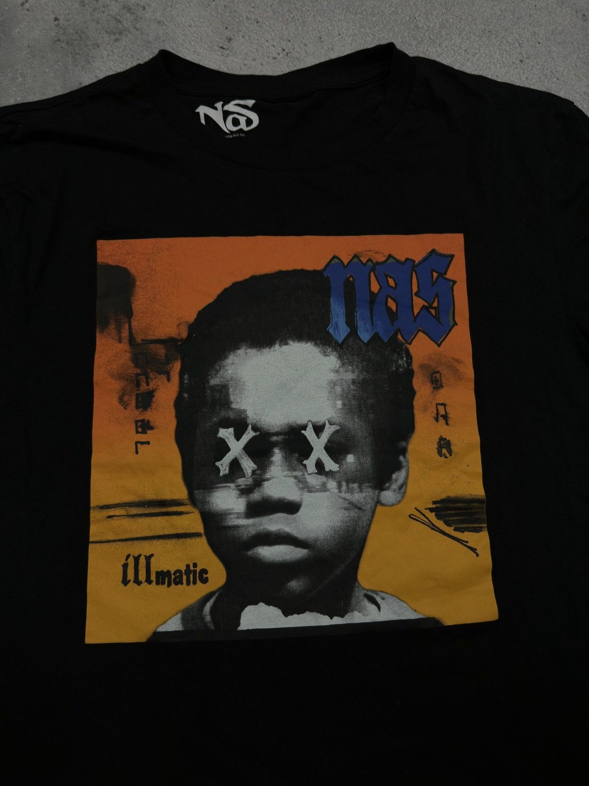 Rap Tees Nas rap t shirt vintage big print Size US M / EU 48-50 / 2 - 2 Thumbnail