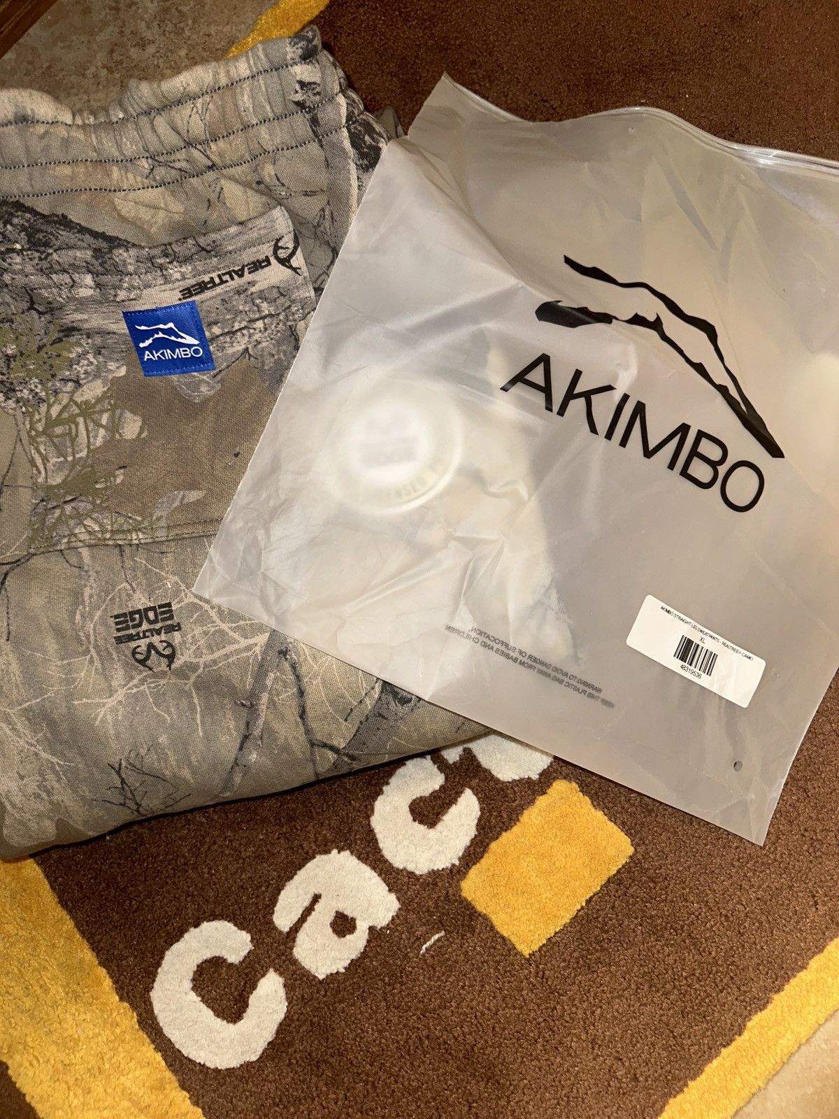 Akimbo Club × Realtree AKIMBO STRAIGHT-LEG SWEATPANTS - REALTREE® CAMO ; Sold Out Size US 35 - 2 Thumbnail