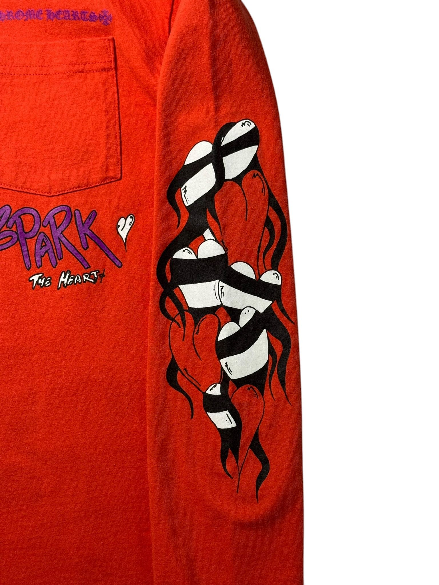 Chrome Hearts Chrome Hearts x Matty Boy “Spark” Long Sleeve T-Shirt Size US M / EU 48-50 / 2 - 5 Thumbnail