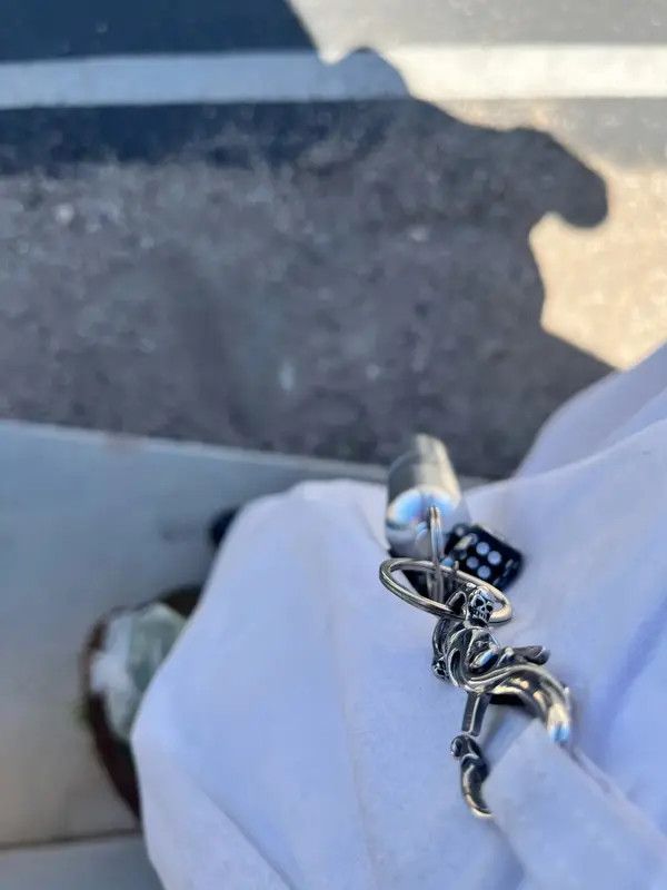 Other Midori x Reiya Punk Skull Carabiner Keychain Size ONE SIZE - 5 Thumbnail