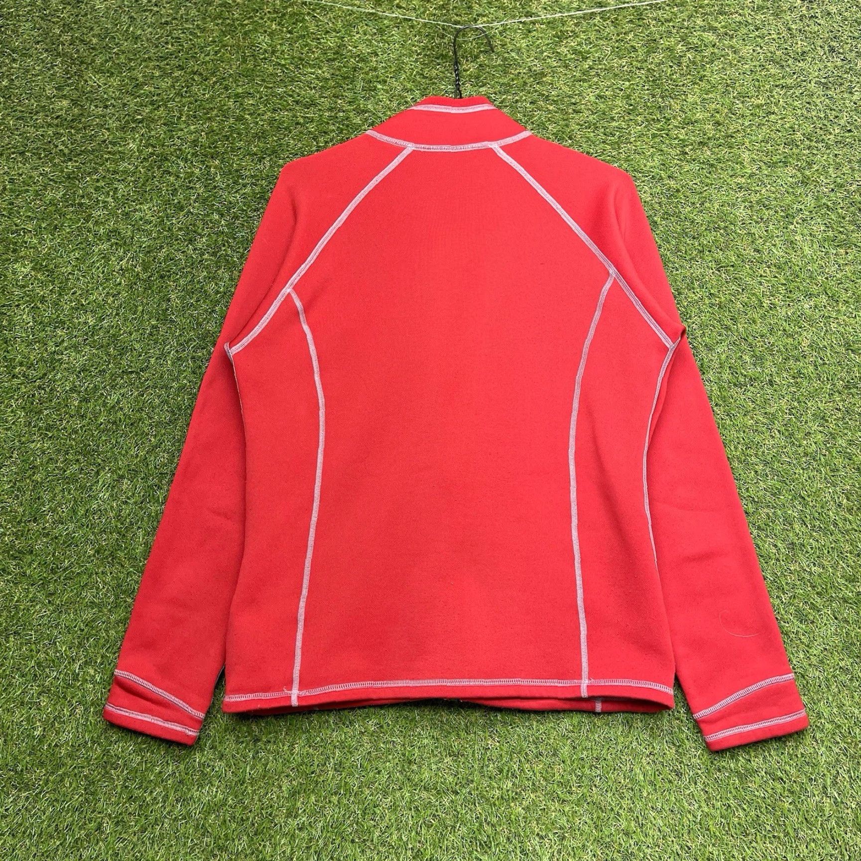 Marmot Marmot Jacket Womens L Red Full Zip Fleece Polartec Cotton Blend Outdoor Outdoor Casual Size L / US 10 / IT 46 - 2 Thumbnail