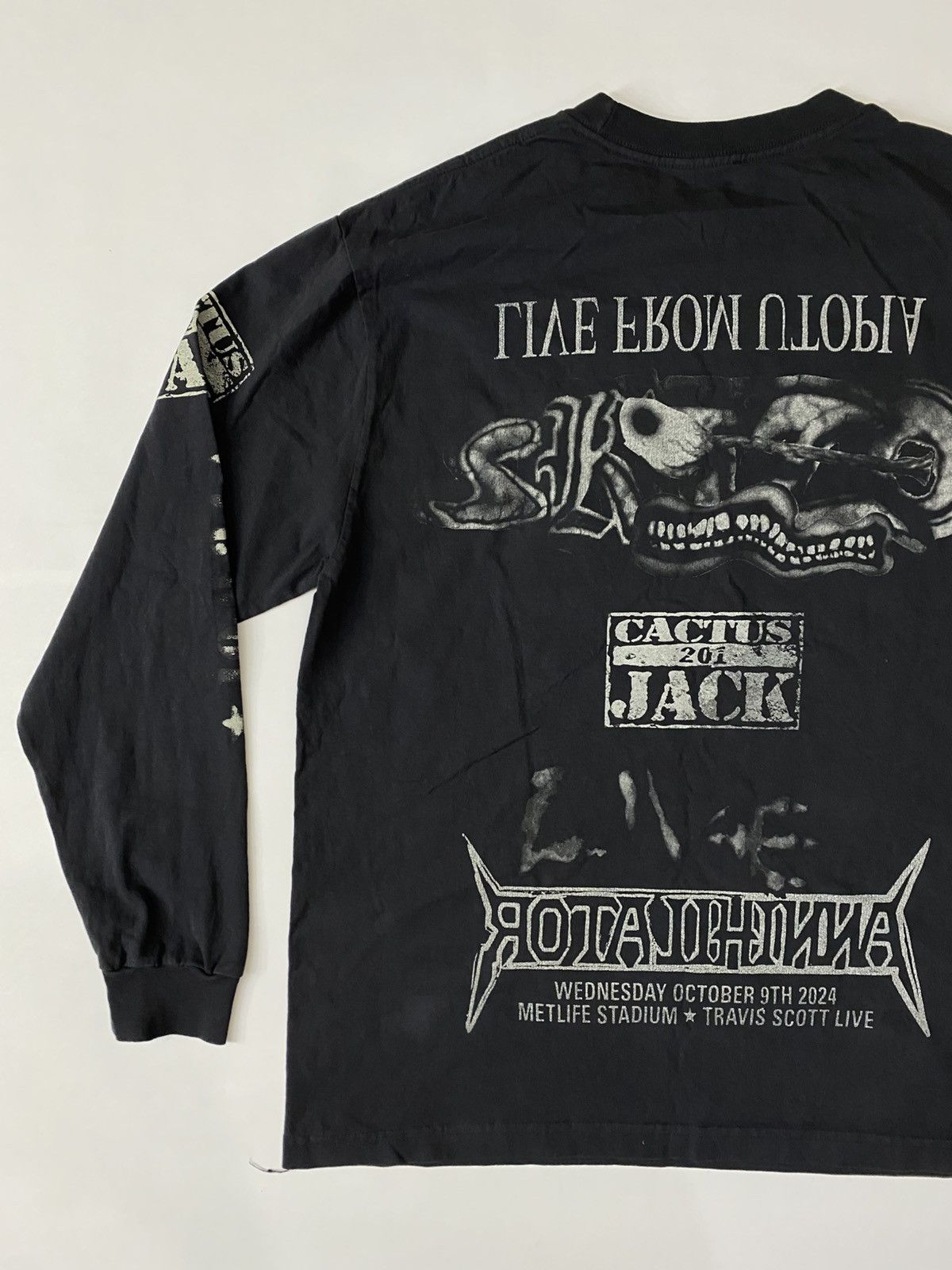 Band Tees × Travis Scott TRAVIS SCOTT UTOPIA TEE. Size US L / EU 52-54 / 3 - 5 Thumbnail