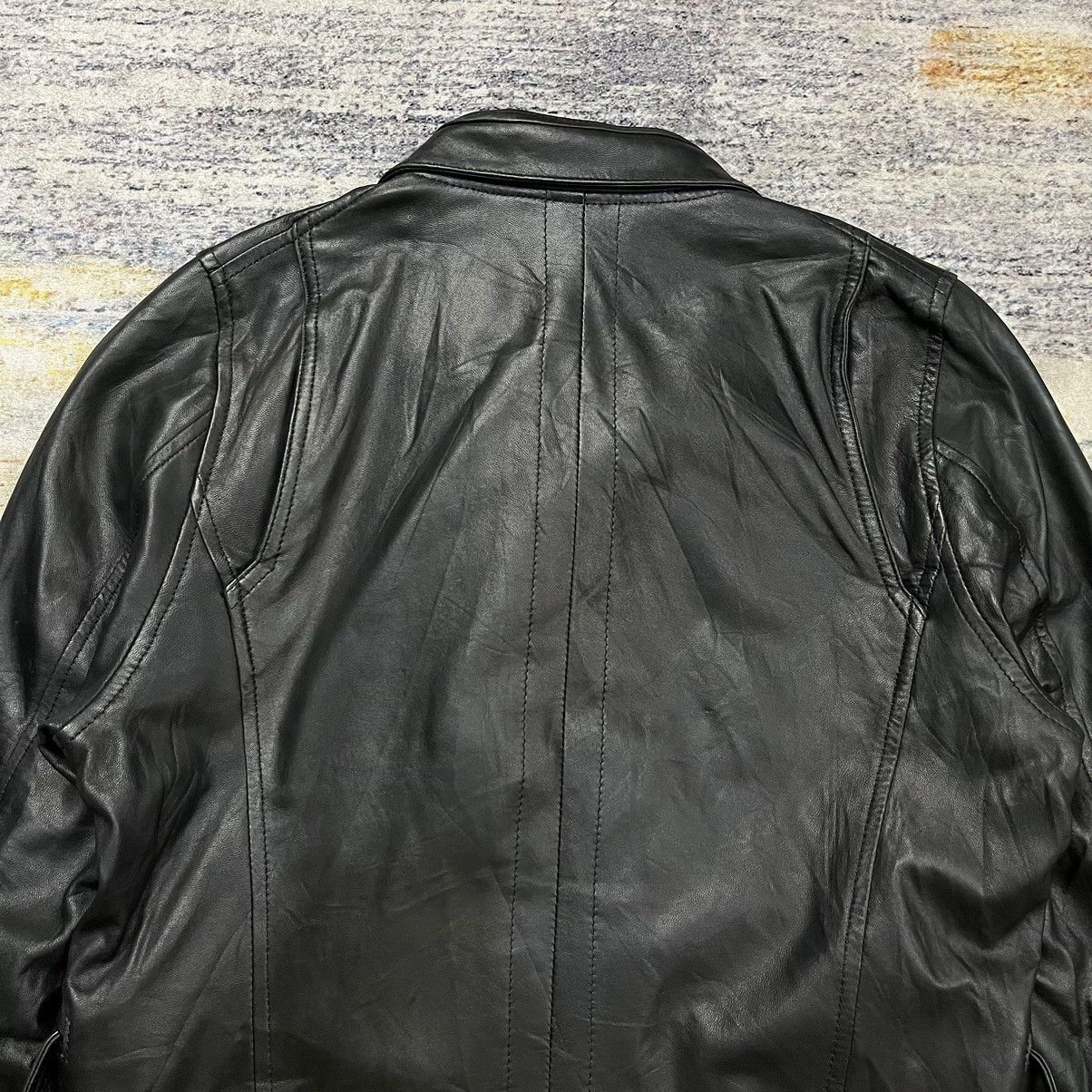 Ekam Ekam extra long sleeve Leather jacket Size US M / EU 48-50 / 2 - 9 Thumbnail
