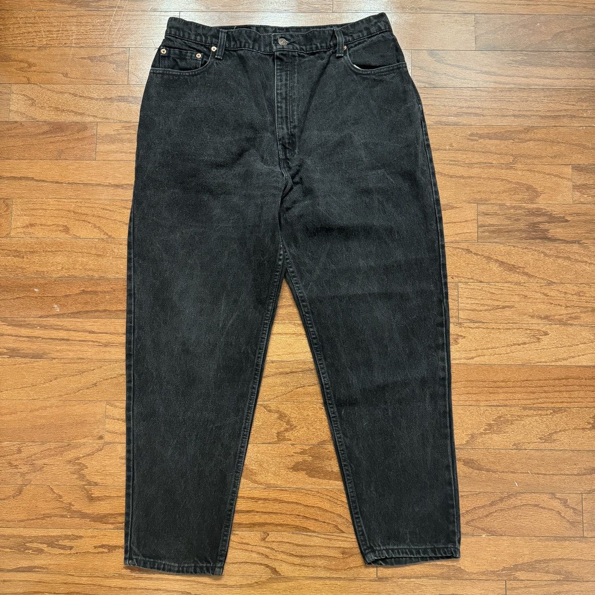 Levi's Levi’s 551 /Black Denim Pants / Made In USA Size US 35 - 2 Thumbnail