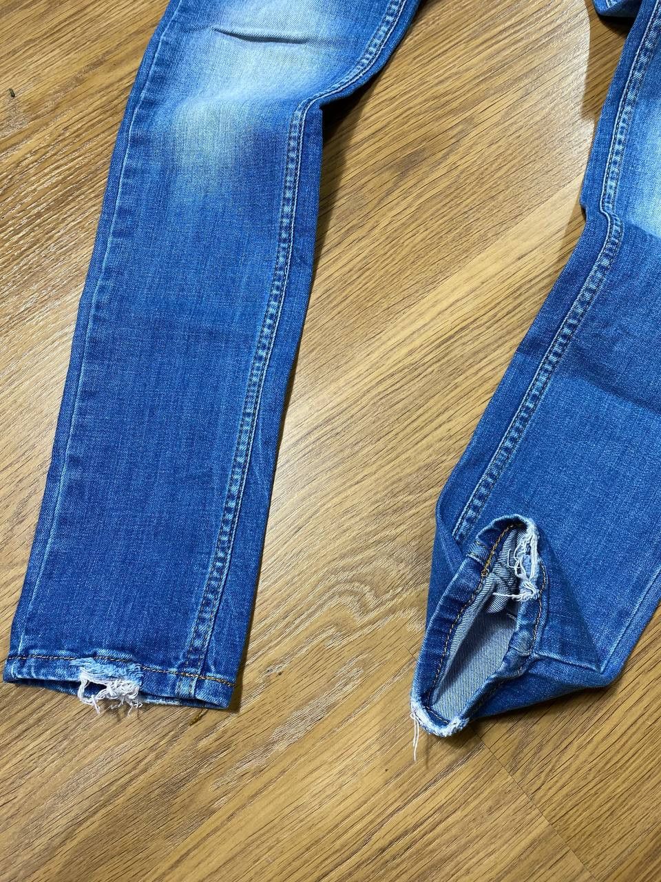 Philipp Plein Philipp Plein Distressed Denim Straight Cut Jeans Luxury Size US 28 / EU 44 - 15 Thumbnail