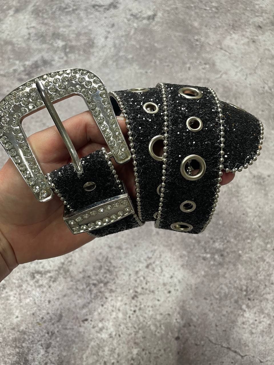 Japanese Brand × Vintage Women Waist Belt Eyelet Belt for Jeans Pants Girl Belt Y2K Size ONE SIZE - 1 Thumbnail