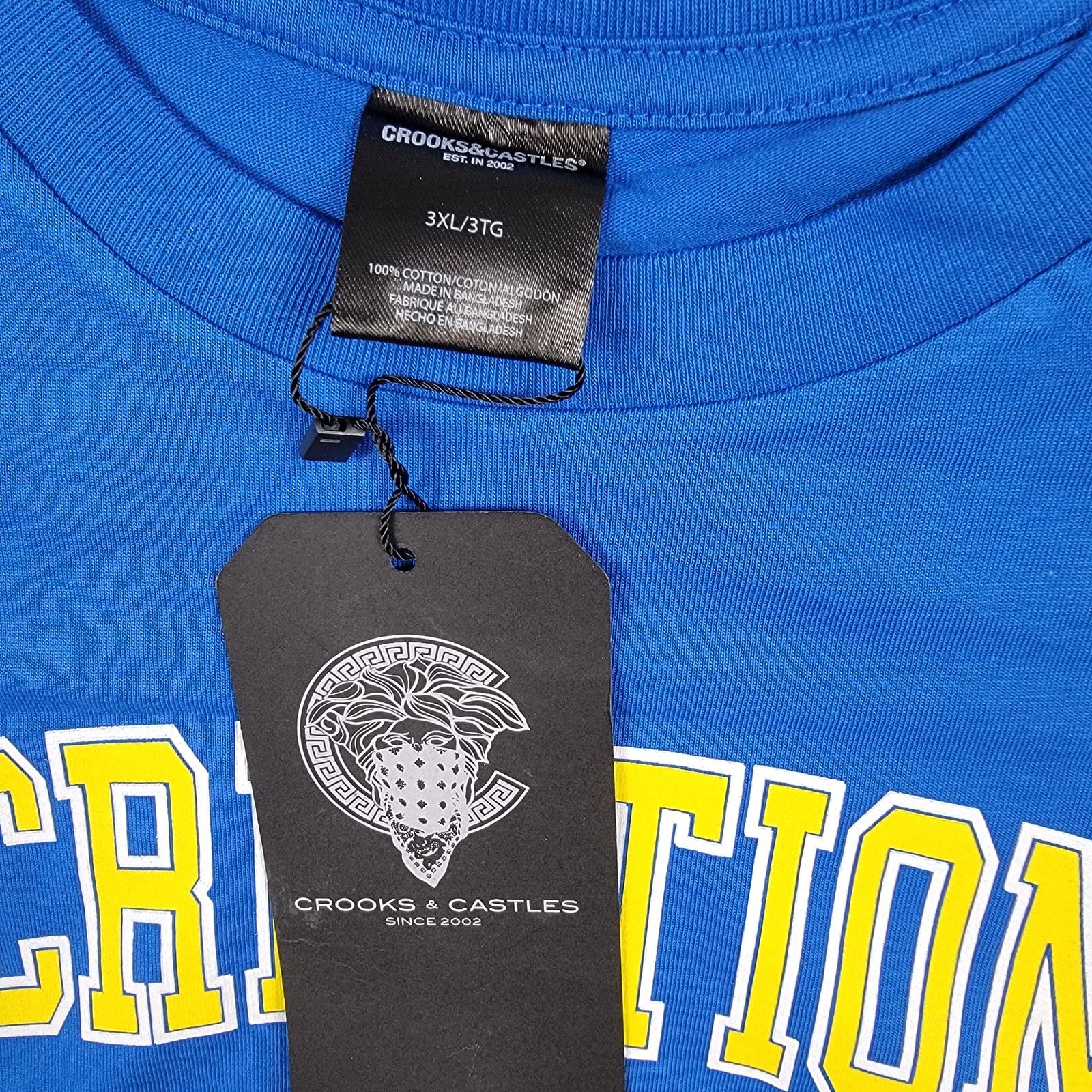 Crooks & Castles Crooks & Castles Tee + Sweatpants Set 3XL NWT Blue/Red 726 Size US 42 / EU 58 - 6 Thumbnail