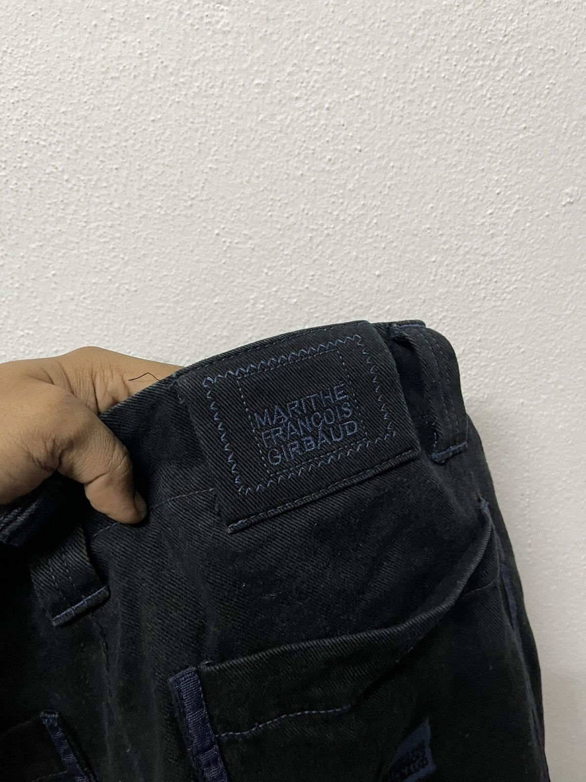 Marithe + Francois Girbaud 2000s MARITHE FRANCOIS GIRBAUD BAGGY STRAP JEANS RARE Size US 32 / EU 48 - 16 Thumbnail