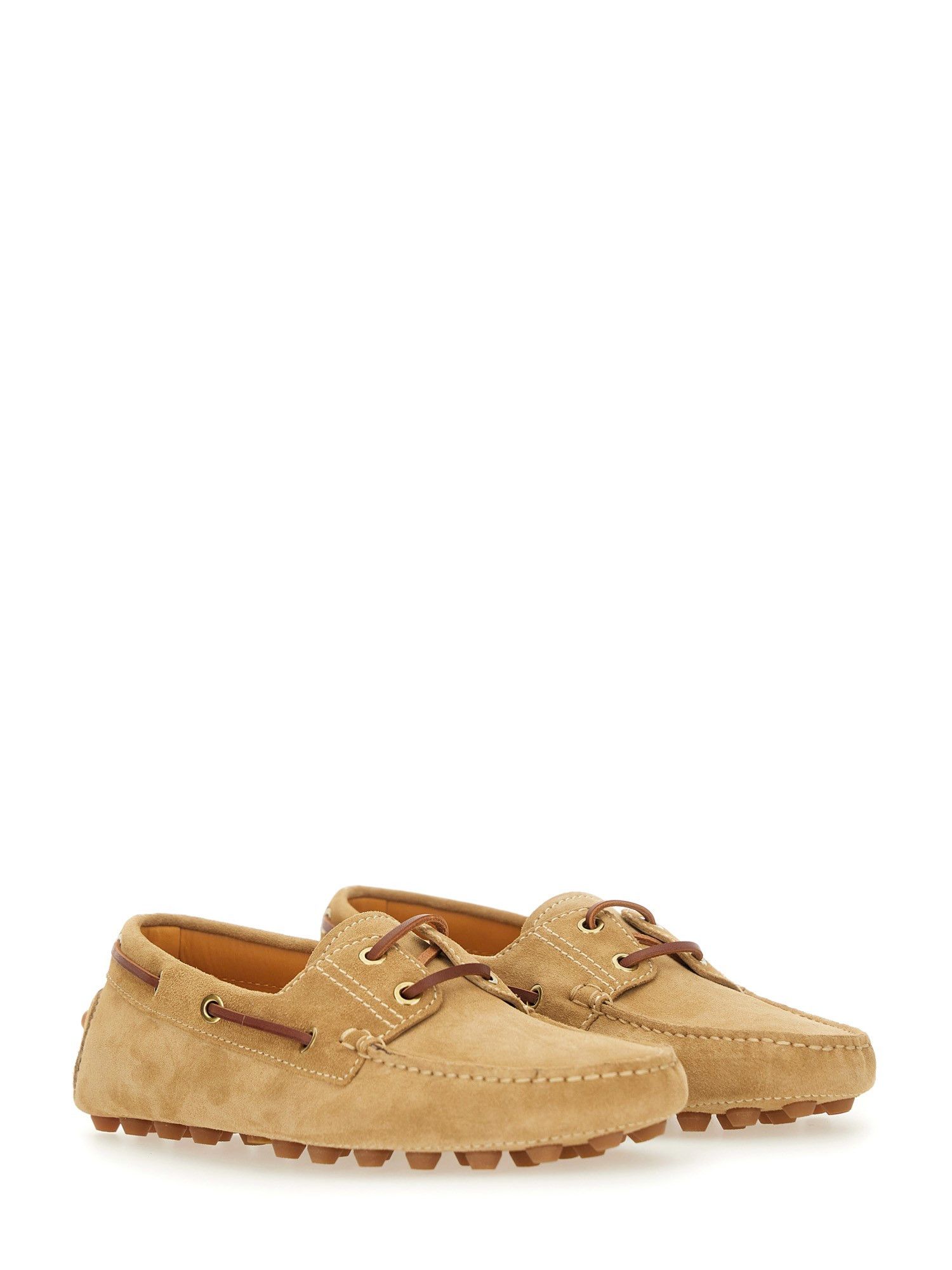 Tod's o1s22i1n0325 Suede Biscuit Leather Loafers in Brown Size US 8 / EU 41 - 2 Thumbnail