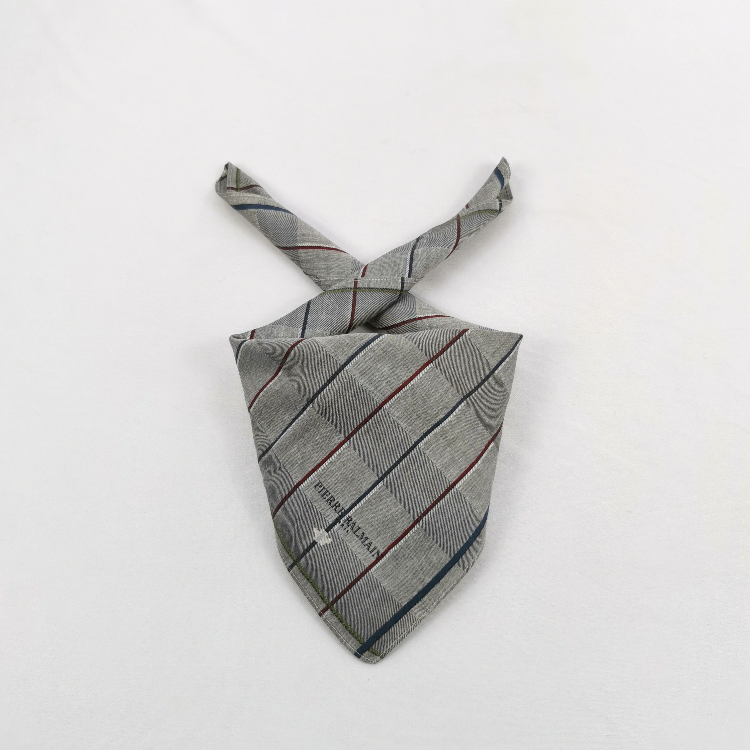 Japanese Brand Vintage Pierre Balmain Handkerchief Neckerchief Bandana Size ONE SIZE - 1 Thumbnail