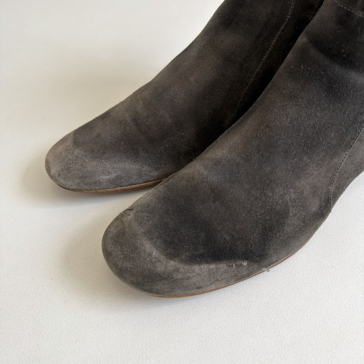 Maison Margiela S/S 08 ‘Deconstructed’ Suede Boots Size US 10 / EU 43 - 13 Thumbnail
