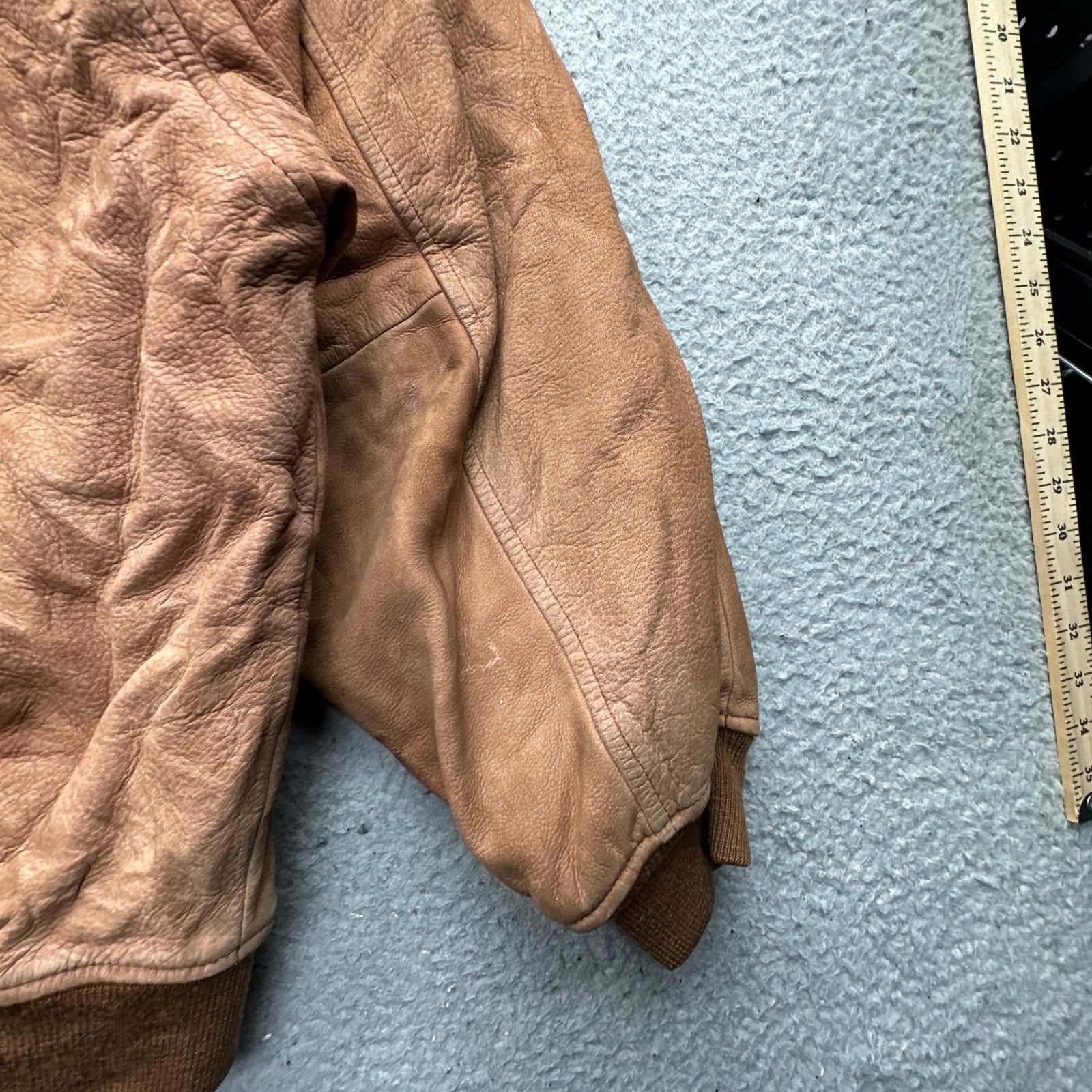 Other Vintage East Island Suede Leather Bomber Jacket Mens Large Size US L / EU 52-54 / 3 - 7 Thumbnail