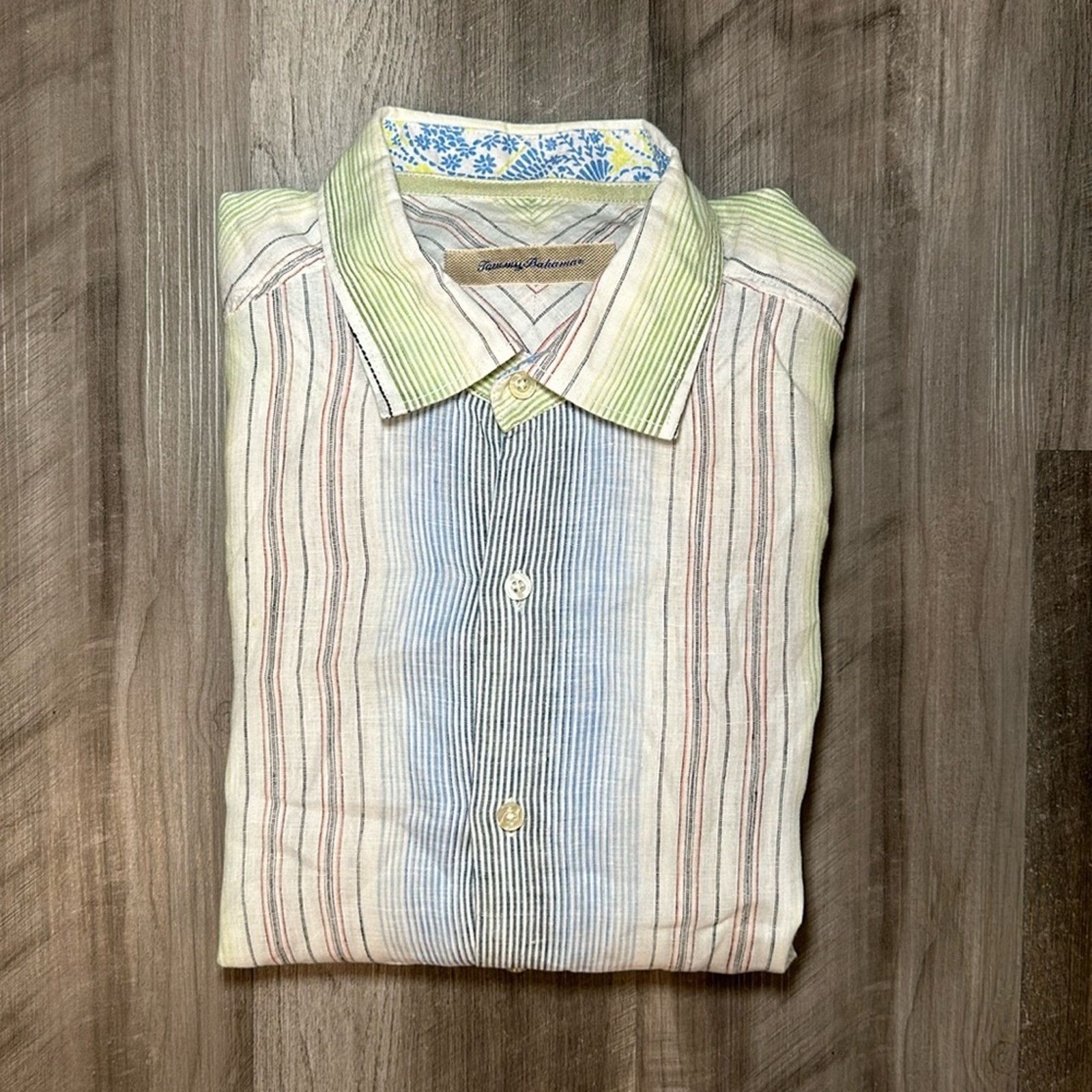 Tommy Bahama Tommy Bahama Linen Long Sleeve Button Down - Medium Size US M / EU 48-50 / 2 - 1 Thumbnail