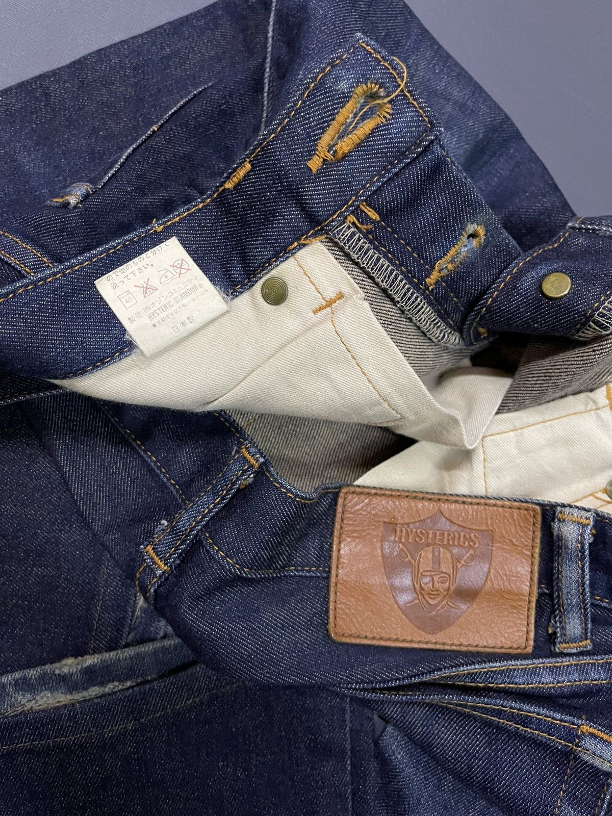 Japanese Brand VINTAGE HYSTERIC GLAMOUR BOOT CUT JAPAN JEANS Size US 30 / EU 46 - 9 Thumbnail