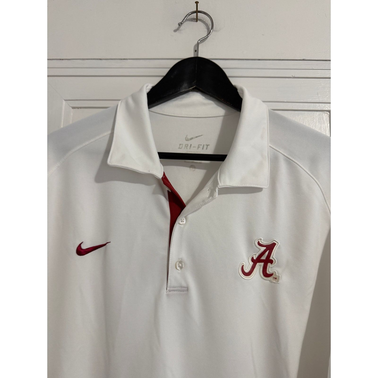 Nike Alabama Crimson Tide Nike Dri-Fit Polo Size XL Size US XL / EU 56 / 4 - 2 Thumbnail