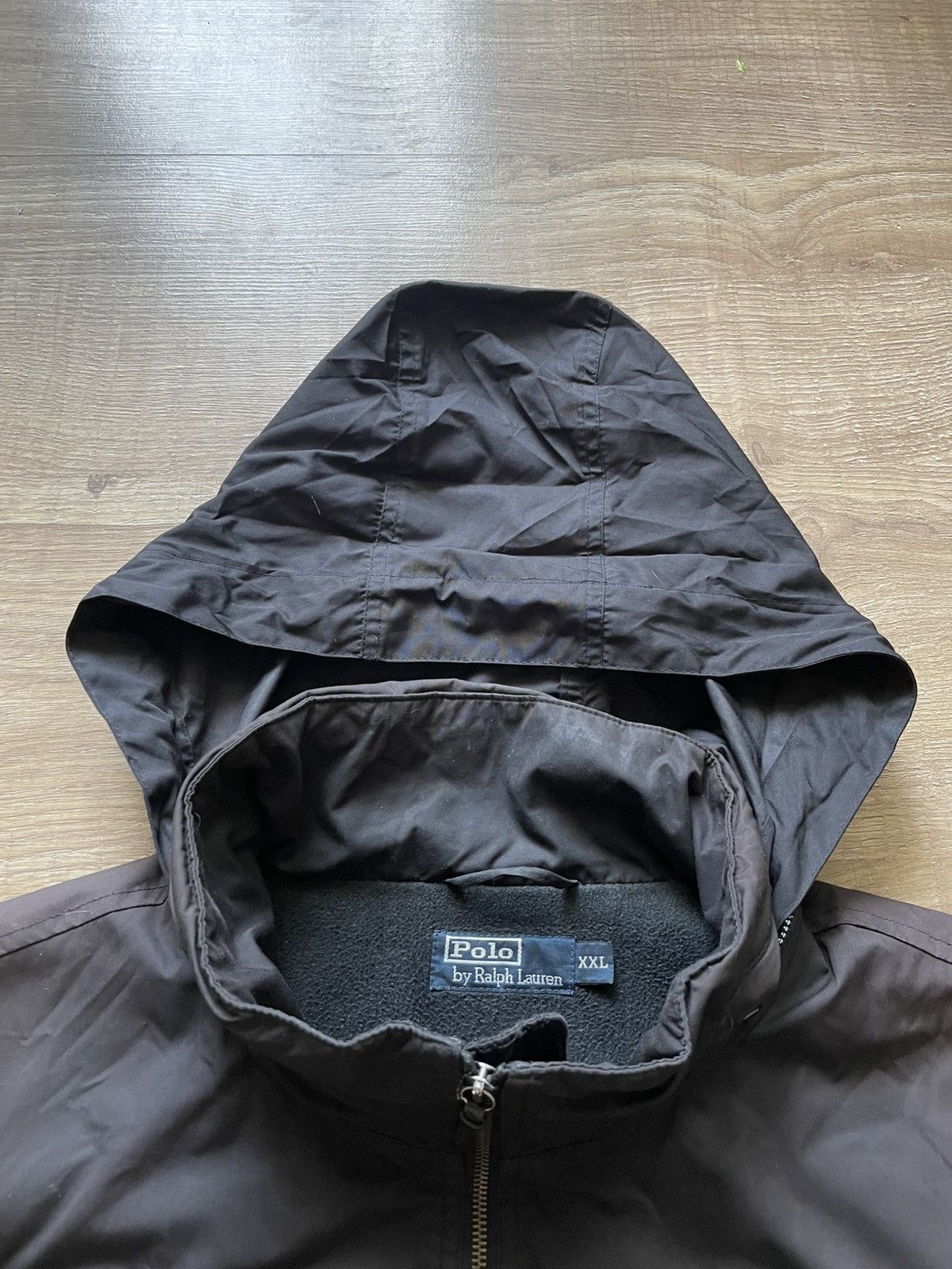 Polo Ralph Lauren Vintage Polo Ralph Lauren Full Zip Hidden Hood Jacket Size US XXL / EU 58 / 5 - 15 Thumbnail