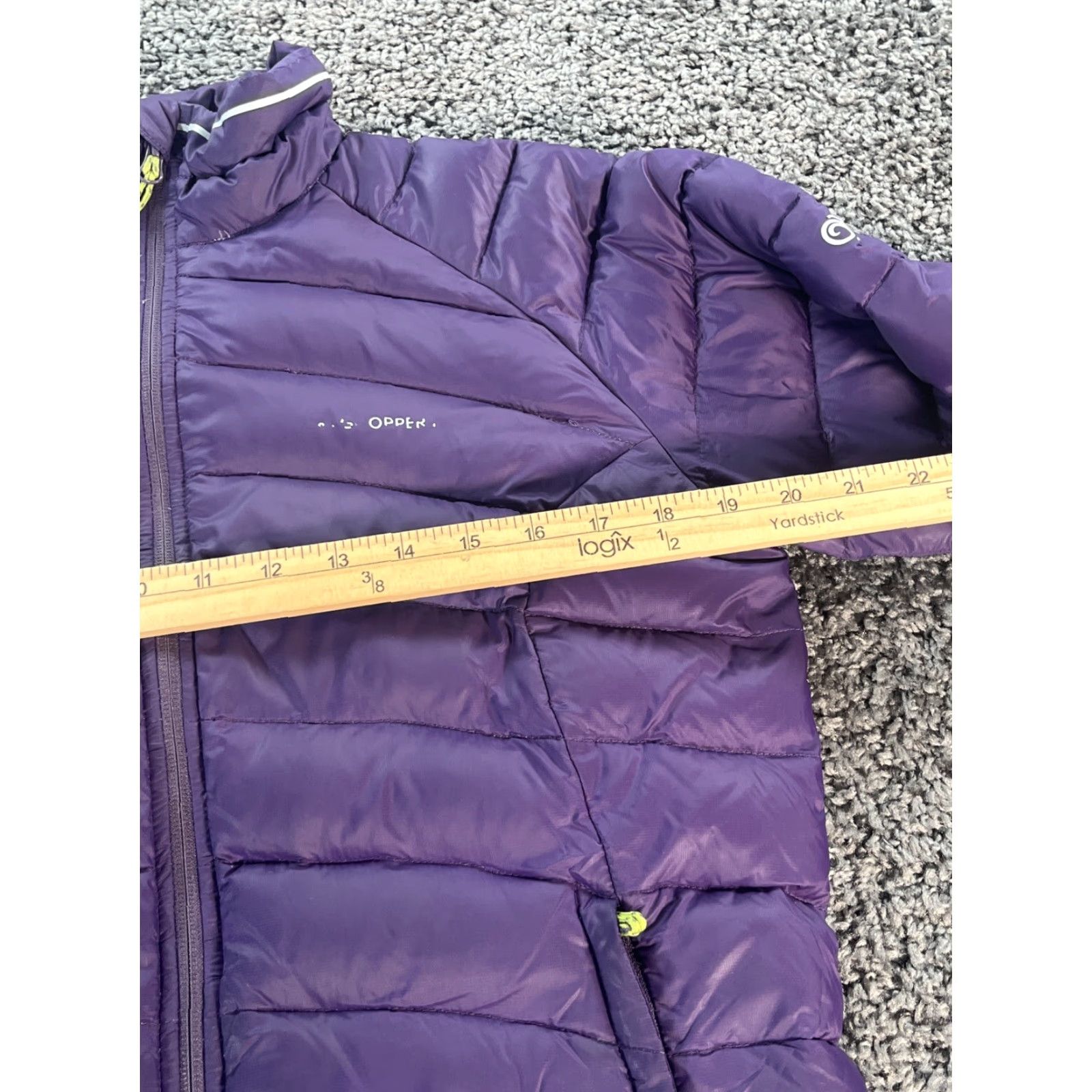 Vintage Craghoppers Puffer Jacket Womens S Down Fill Purple Outdoor Quilted All Seasons Lightweight Zipped Pockets Size S / US 4 / IT 40 - 3 Thumbnail