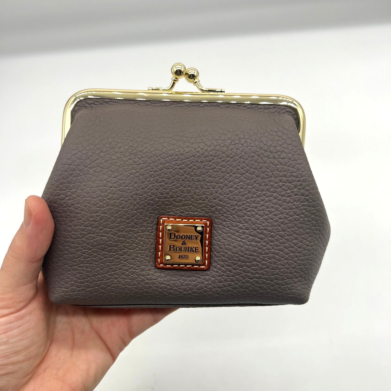 Dooney & Bourke Women Wallet Pebble Leather Large Frame