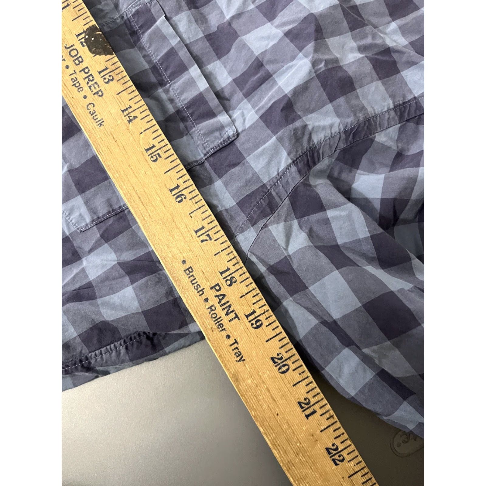 J.Crew J.CREW Button-Down Shirt Plaid Blue Slim Fit Men Small Long Sleeve 100% Cotton Casual Mens Size US S / EU 44-46 / 1 - 5 Thumbnail