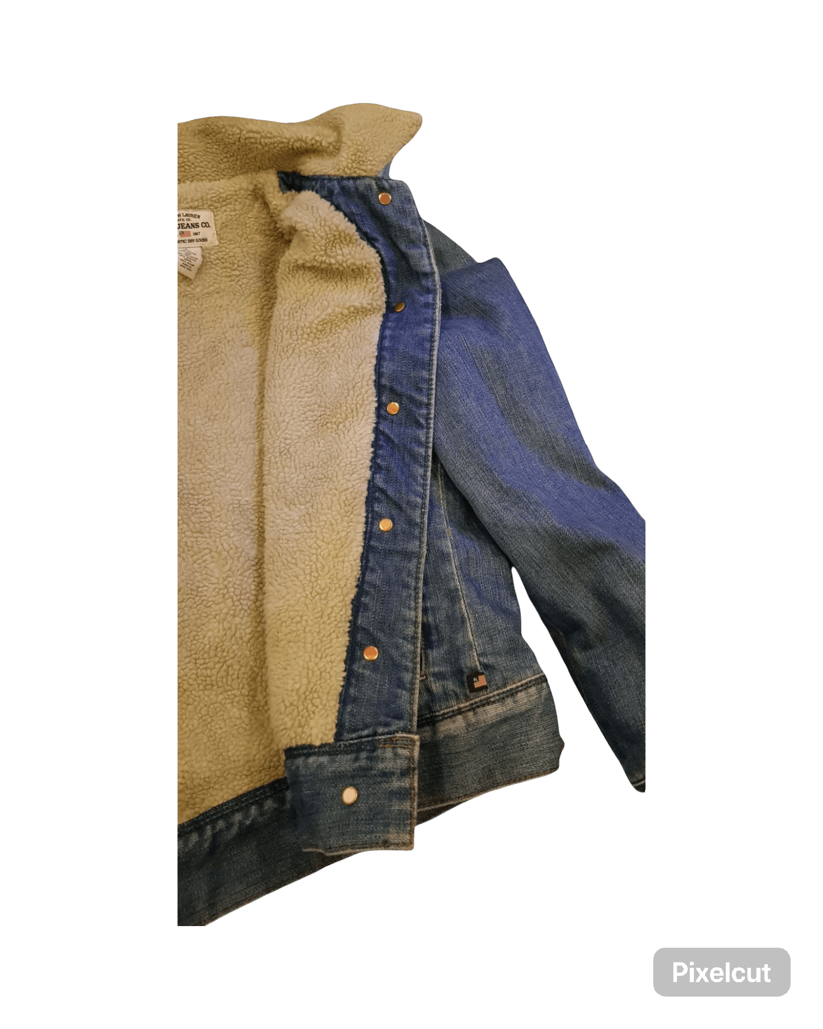 Polo Ralph Lauren Authentic Ralph Lauren Polo Jeans Co. Sherpa Denim Jacket Size US L / EU 52-54 / 3 - 7 Thumbnail