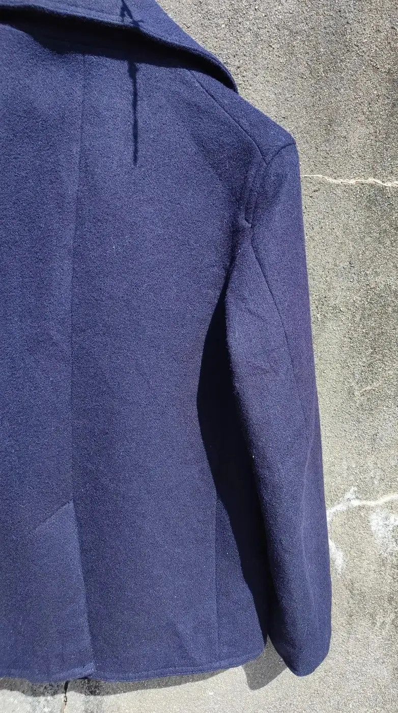 Vintage Vintage Harvard Navy Peacoat – Wool Blend Double Breasted Size US M / EU 48-50 / 2 - 14 Thumbnail