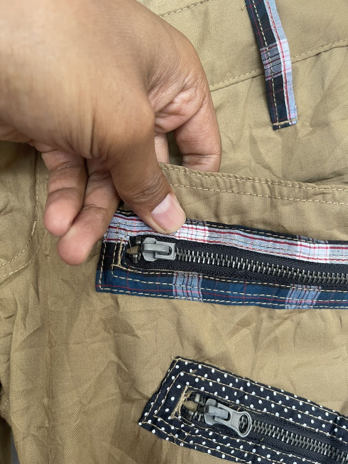 Japanese Brand Dominates Handcrafted Double Waist Pants Size US 31 - 6 Thumbnail
