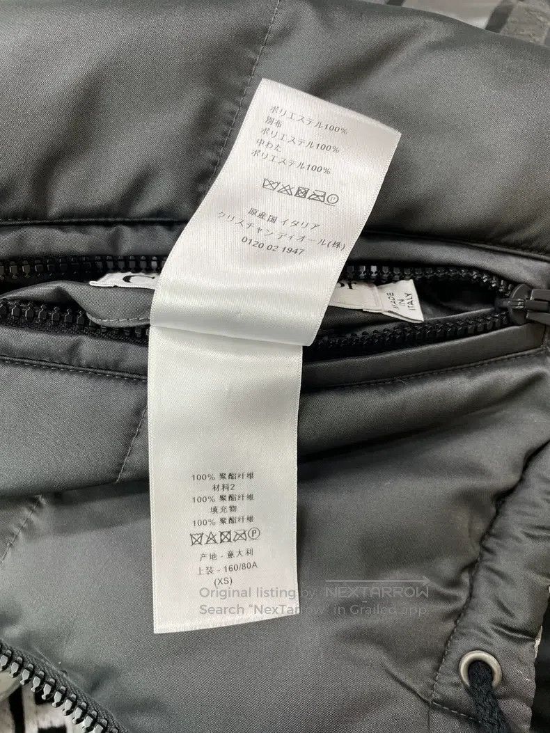 Dior Dior Cotton jacket with printed logo on both sides Size XS / US 0-2 / IT 36-38 - 5 Thumbnail