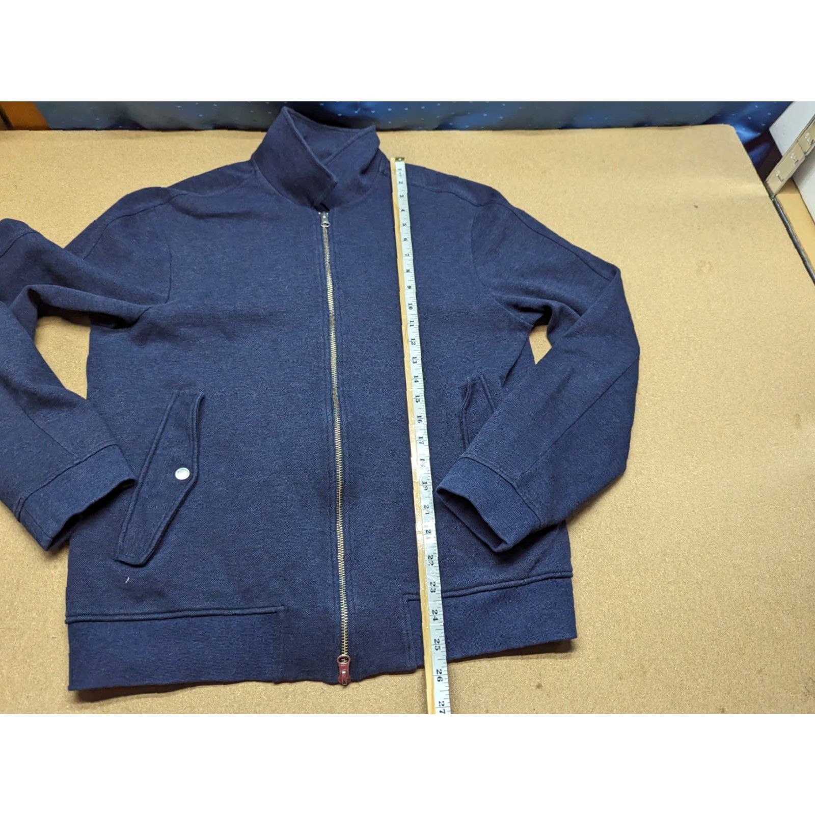 J.Lindeberg J.Lindeberg Jacket Mens M Blue Full Zip Shirt Size US M / EU 48-50 / 2 - 6 Thumbnail