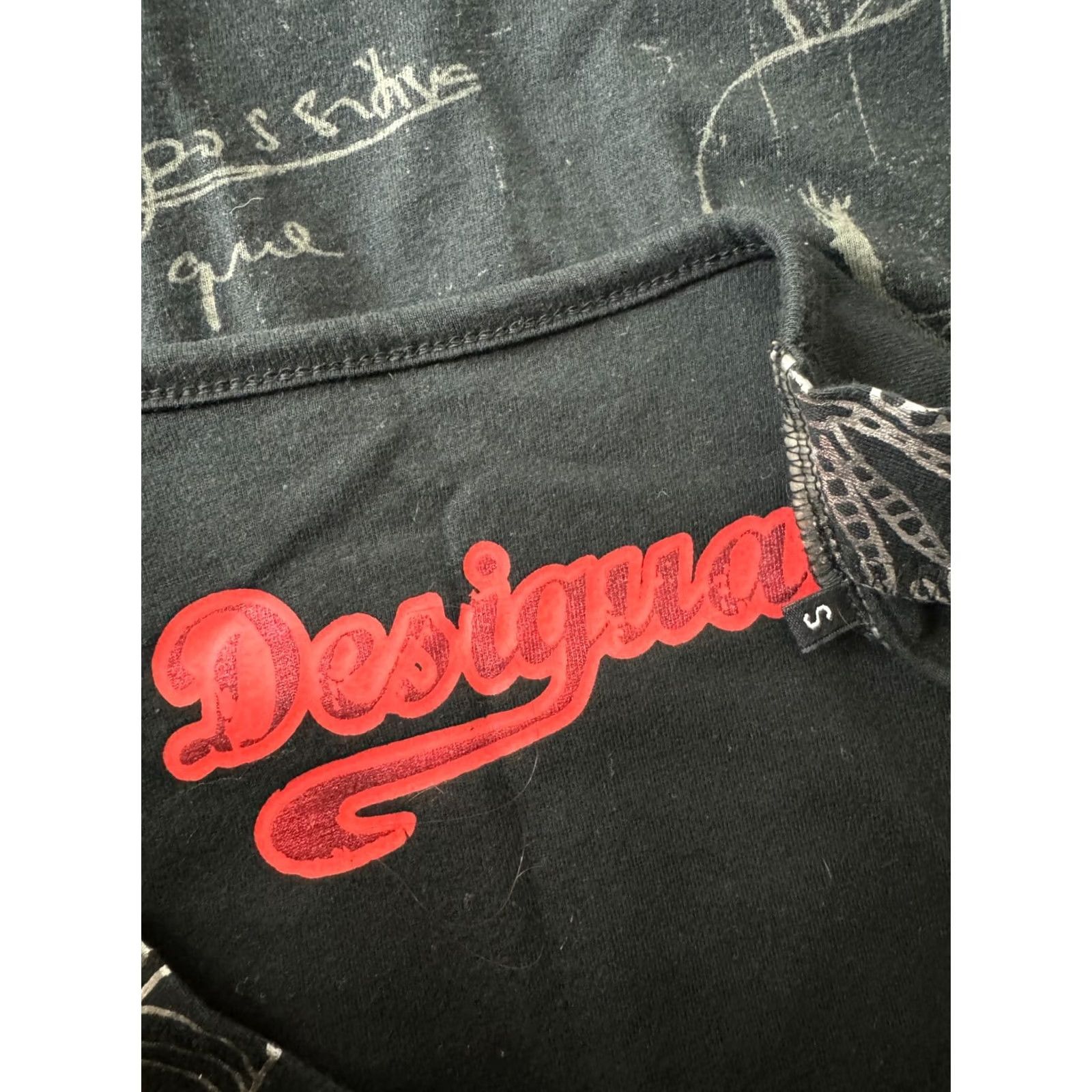 Desigual Desigual Dress Womens S A-Line Midi Black Size S / US 4 / IT 40 - 7 Thumbnail
