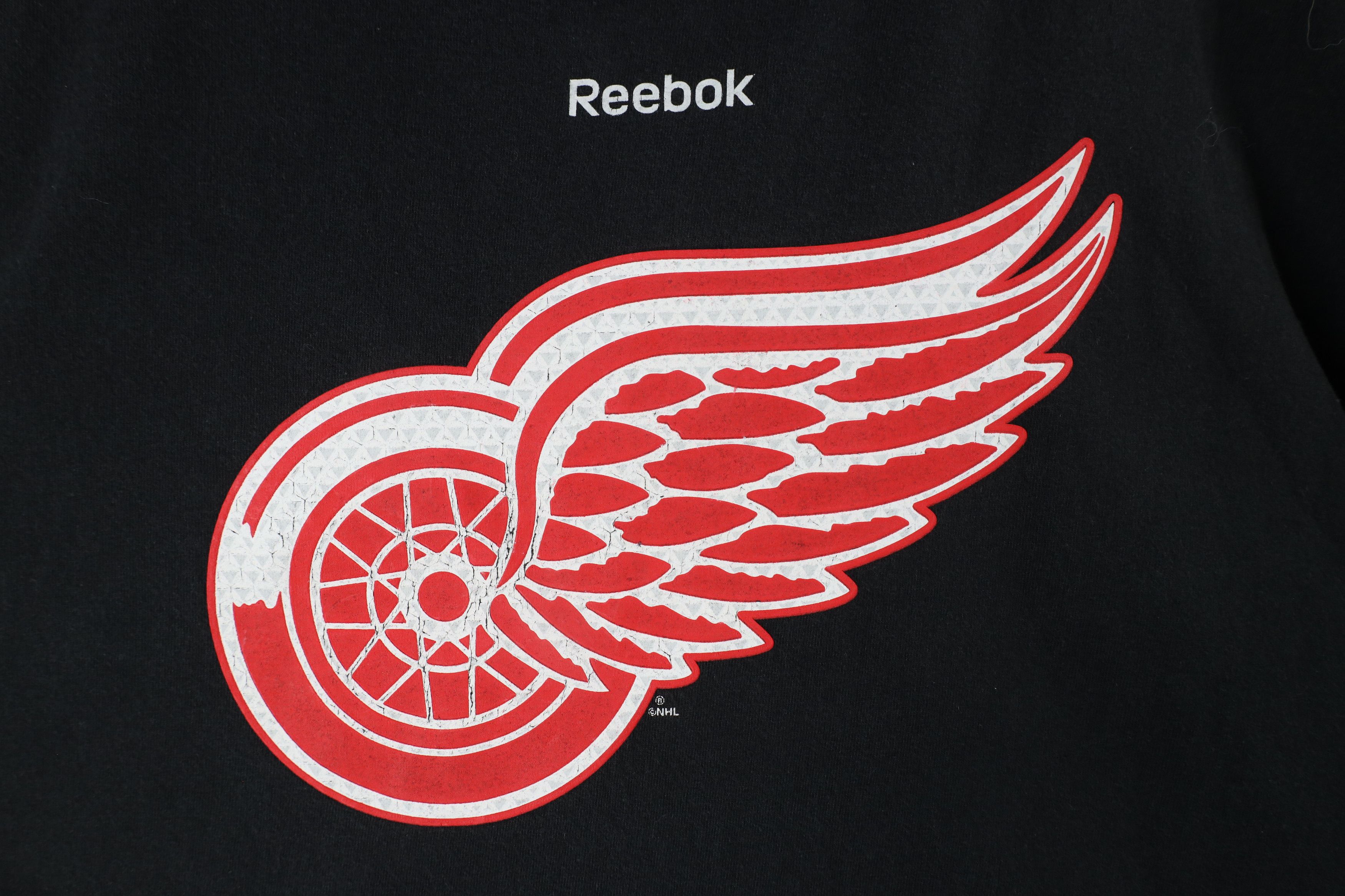 Reebok × Vintage Vintage Reebok Detroit Red Wings Hockey Long Sleeve T-Shirt Size US XL / EU 56 / 4 - 4 Thumbnail